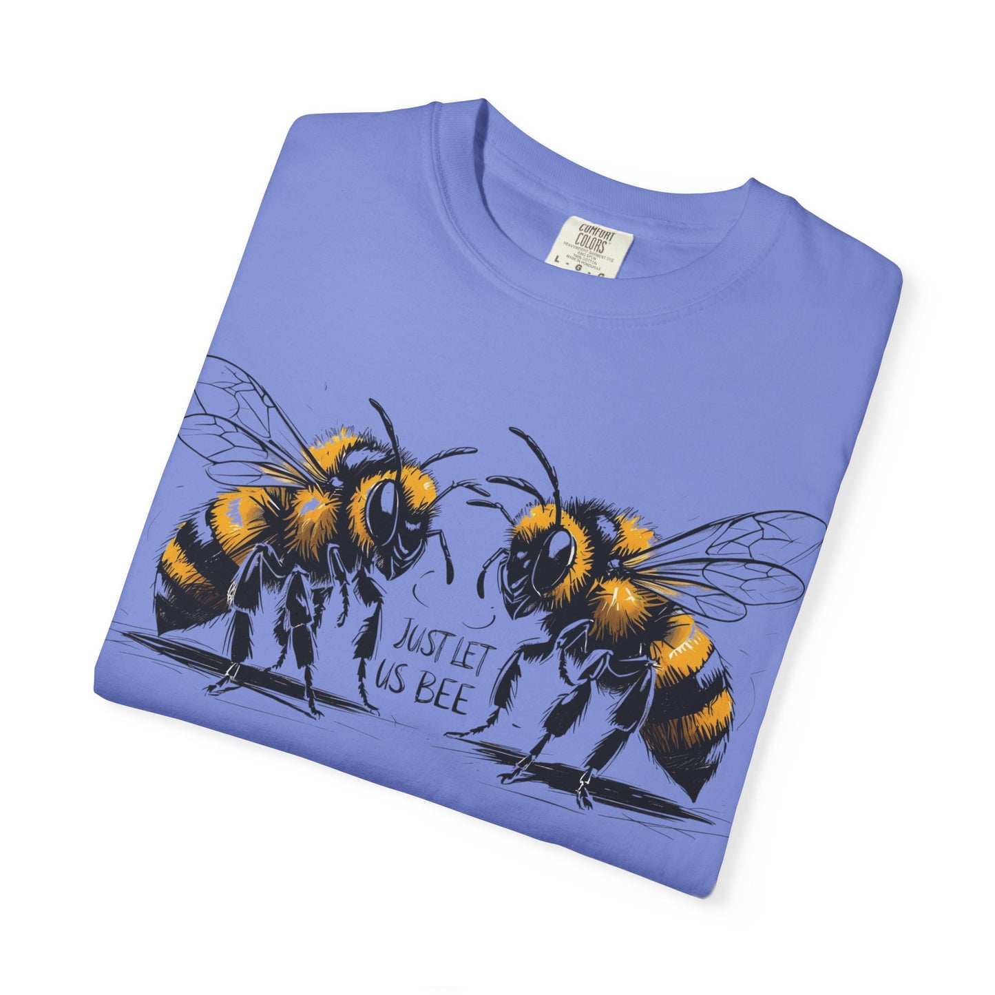Cute Bee Graphic T-Shirt, Unisex Bee Tee, Funny Insect Shirt, Nature Lover Gift, Eco-Friendly Apparel