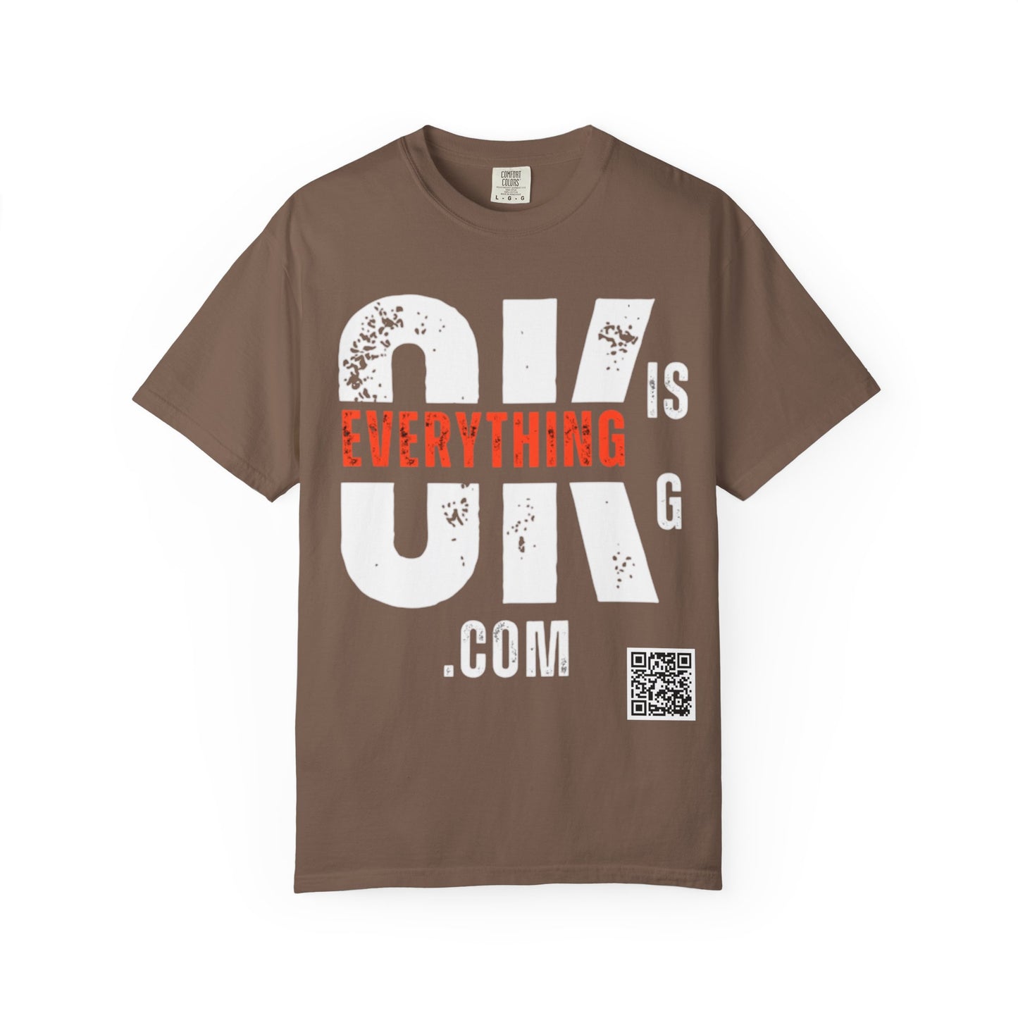 Everything Is G O.K Unisex Garment-Dyed T-Shirt, Comfy Casual Tee, Streetwear Style, Everyday Wear, Gift for Friends, Unique Graphic Shirt