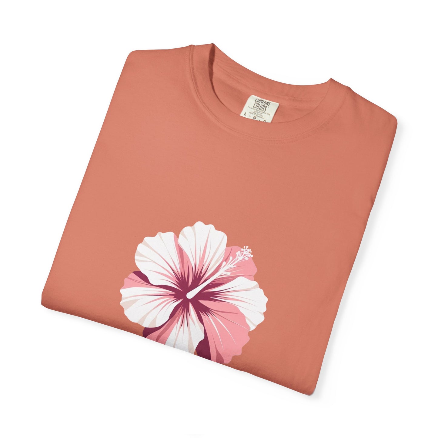 Floral Summer Vibes T-Shirt - Casual Tee, Relaxed Fit, Gift for Mom, Vacation Outfit, Beachwear