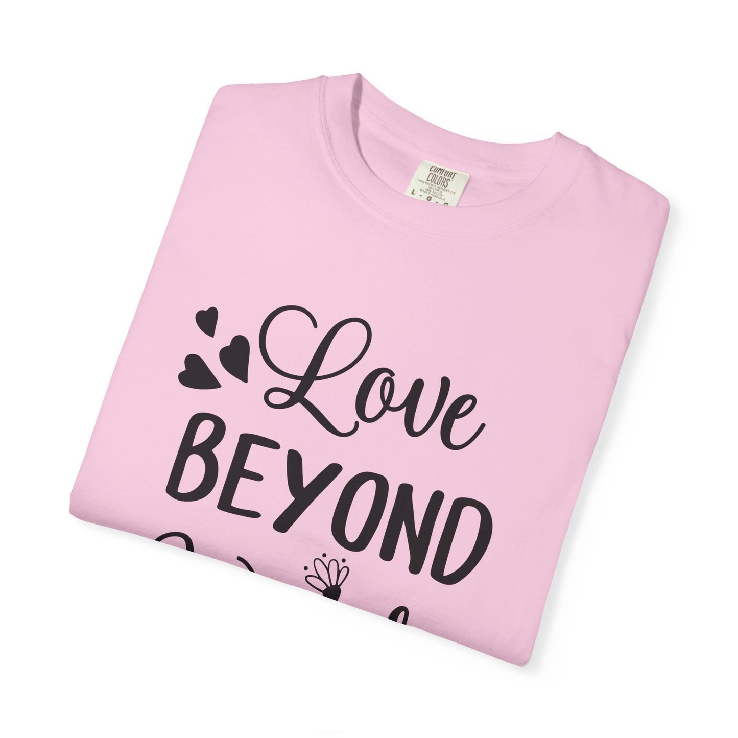 Love Beyond Words T-Shirt, Unisex Casual Tee, Cute Gift for Him/Her, Anniversary, Valentine's Day, Everyday Wear, Customizable