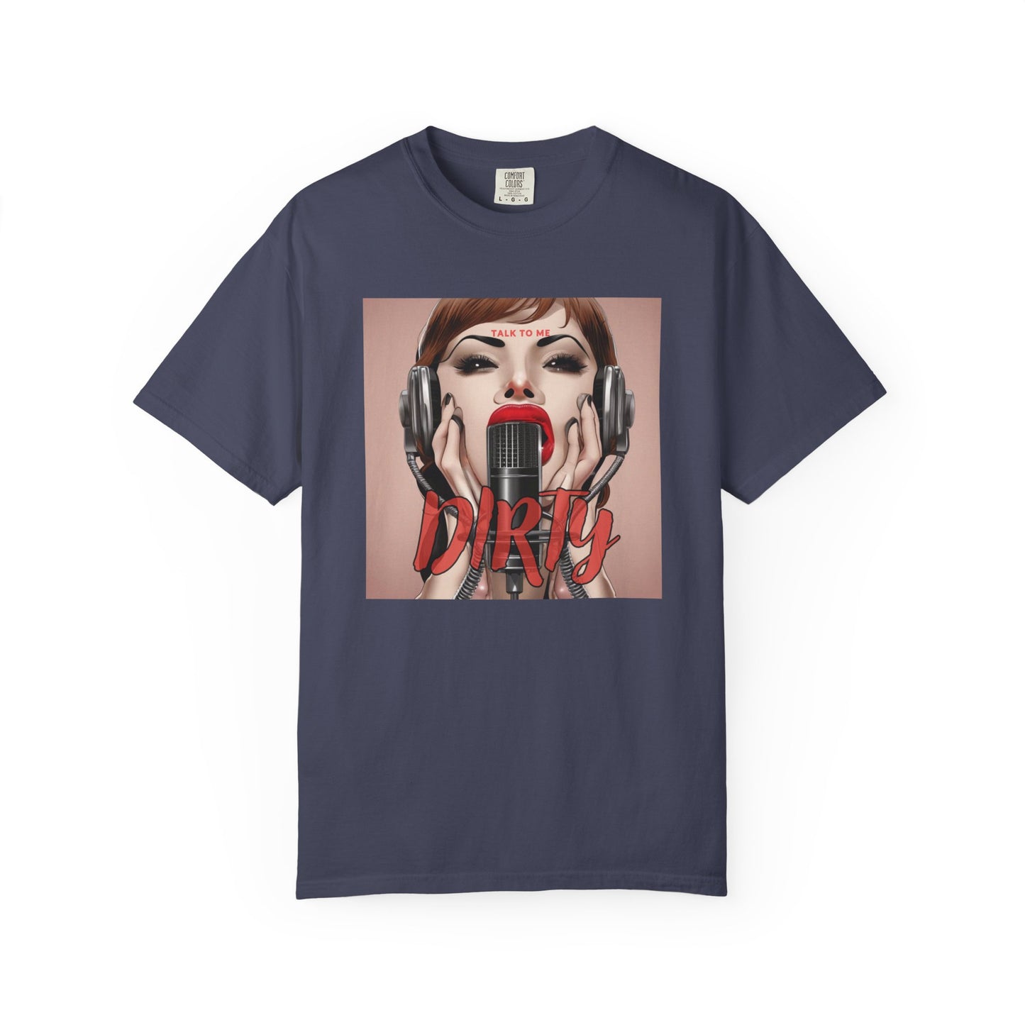 Unisex Graphic Tee - Vintage-inspired 'Dirty' Design, Trendy Fashion, Music Lover Gift, Everyday Wear, Casual Statement Shirt