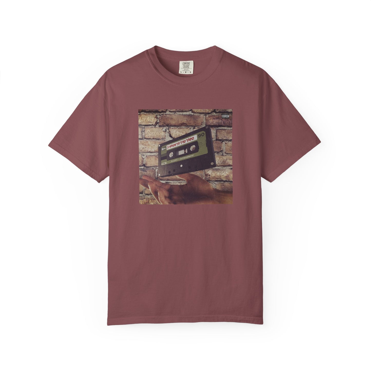 INSPIRED BY 2 SIDES TO THE TAPE ALBUM Retro Cassette Tape Unisex T-Shirt | Vintage Music Lover Tee