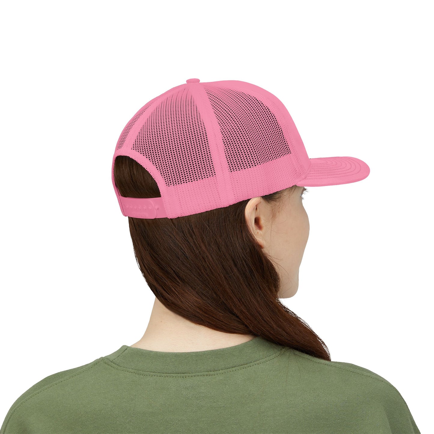 Puerto Rico Embroidery Trucker Cap — Puerto Rico Flag Snapback
