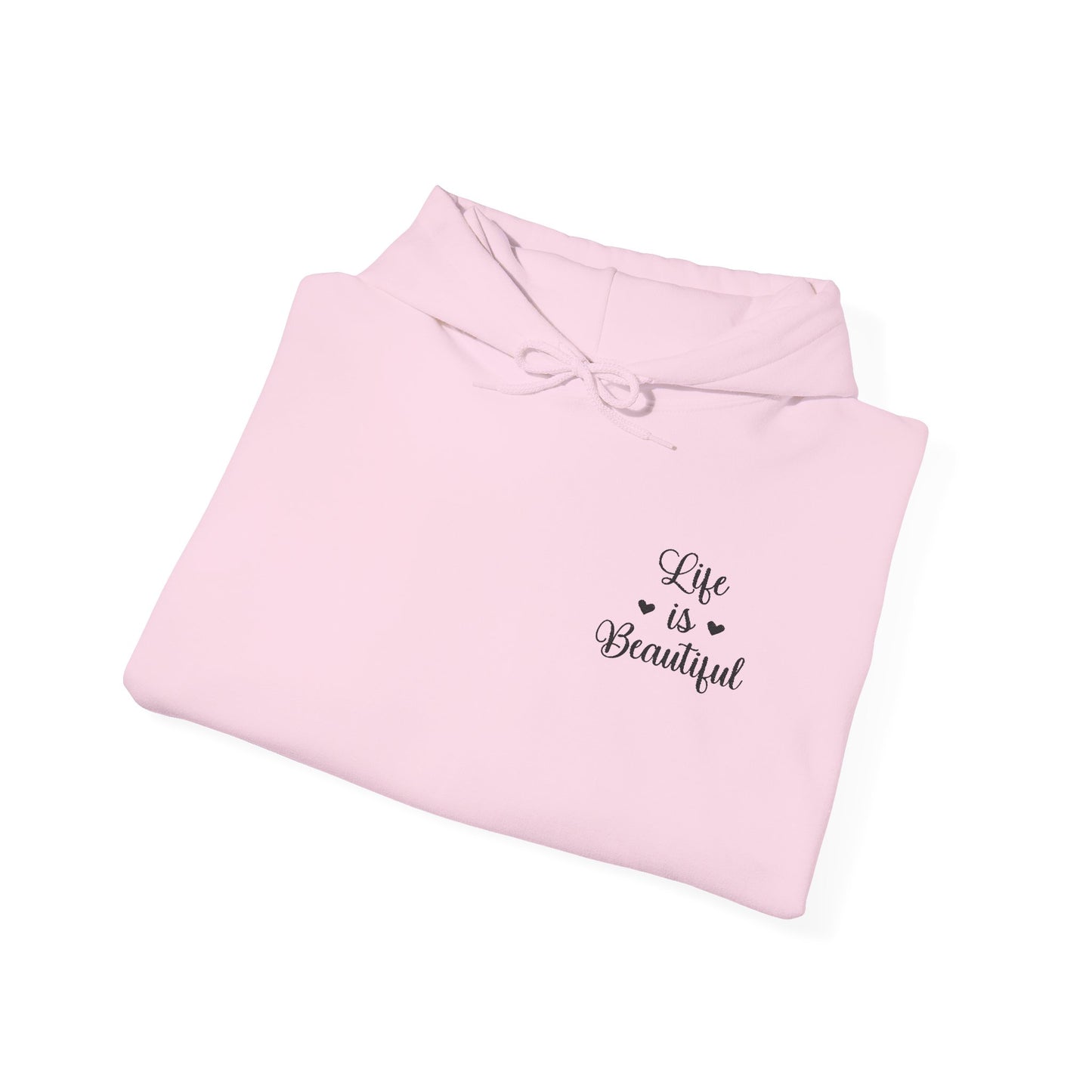 Embroidery Life is Beautiful Unisex Heavy Blend Hoodie