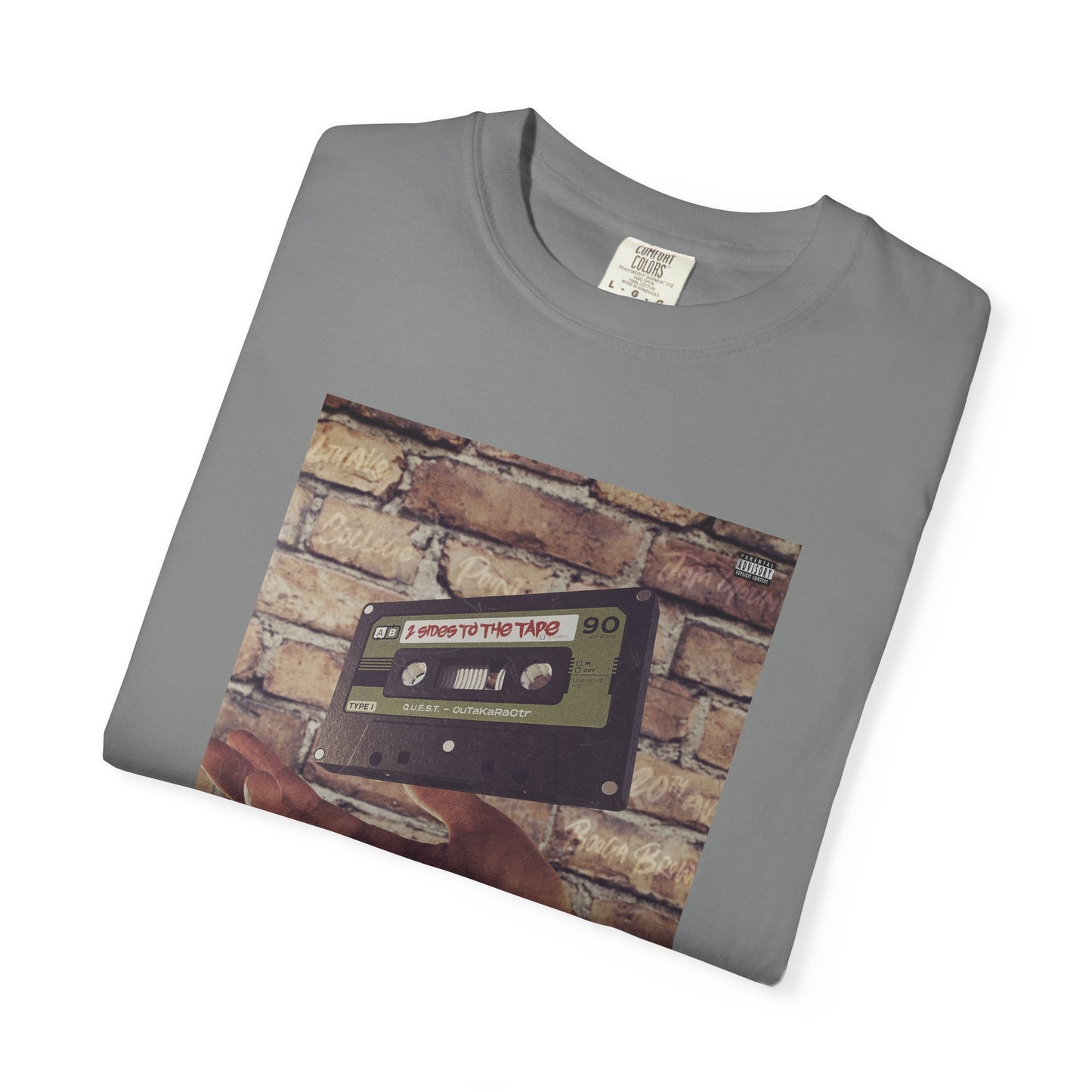 INSPIRED BY 2 SIDES TO THE TAPE ALBUM Retro Cassette Tape Unisex T-Shirt | Vintage Music Lover Tee