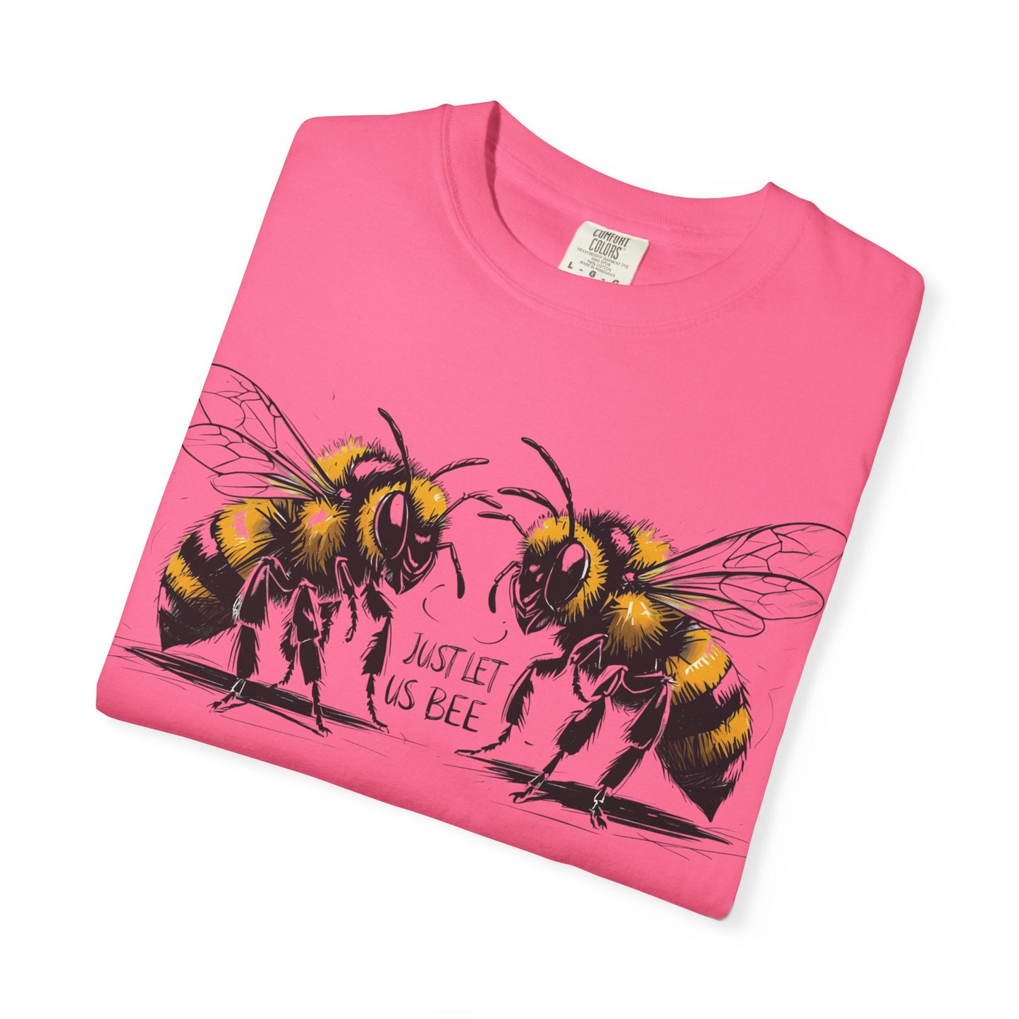 Cute Bee Graphic T-Shirt, Unisex Bee Tee, Funny Insect Shirt, Nature Lover Gift, Eco-Friendly Apparel