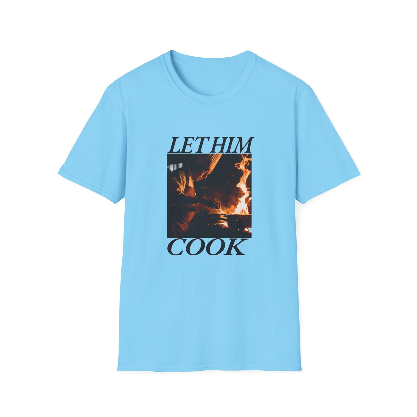 Cook Lover's Unisex T-Shirt - 'Let Him Cook' Graphic Tee