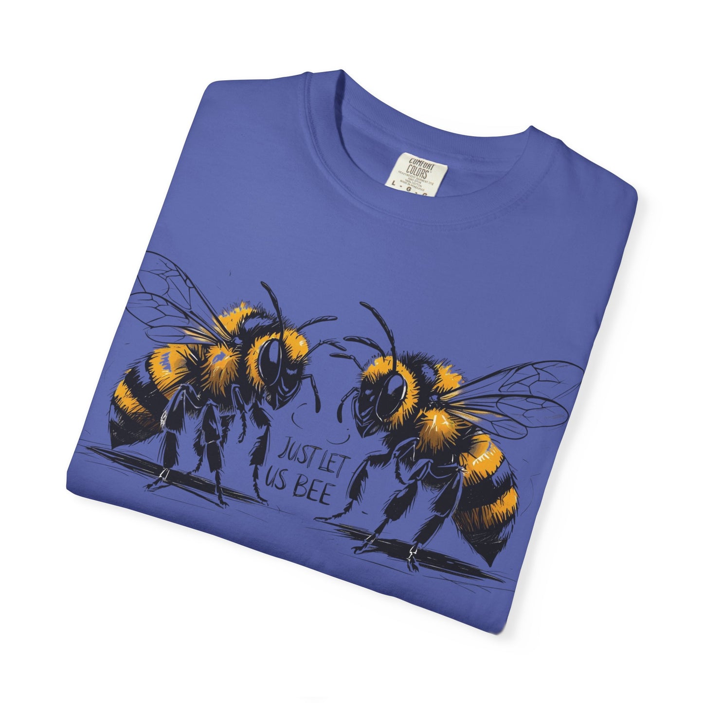 Cute Bee Graphic T-Shirt, Unisex Bee Tee, Funny Insect Shirt, Nature Lover Gift, Eco-Friendly Apparel