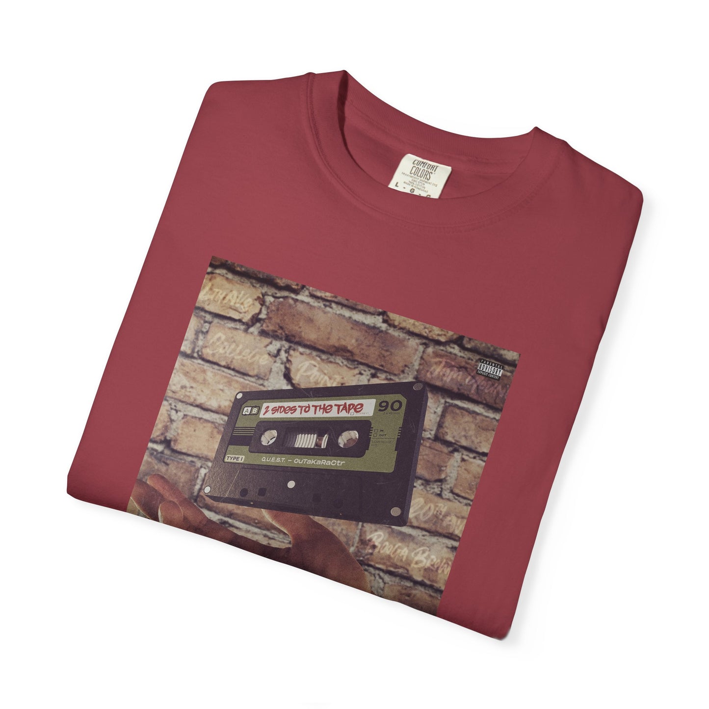 INSPIRED BY 2 SIDES TO THE TAPE ALBUM Retro Cassette Tape Unisex T-Shirt | Vintage Music Lover Tee