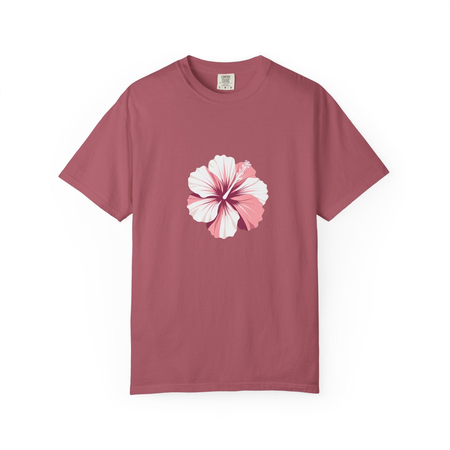 Floral Summer Vibes T-Shirt - Casual Tee, Relaxed Fit, Gift for Mom, Vacation Outfit, Beachwear