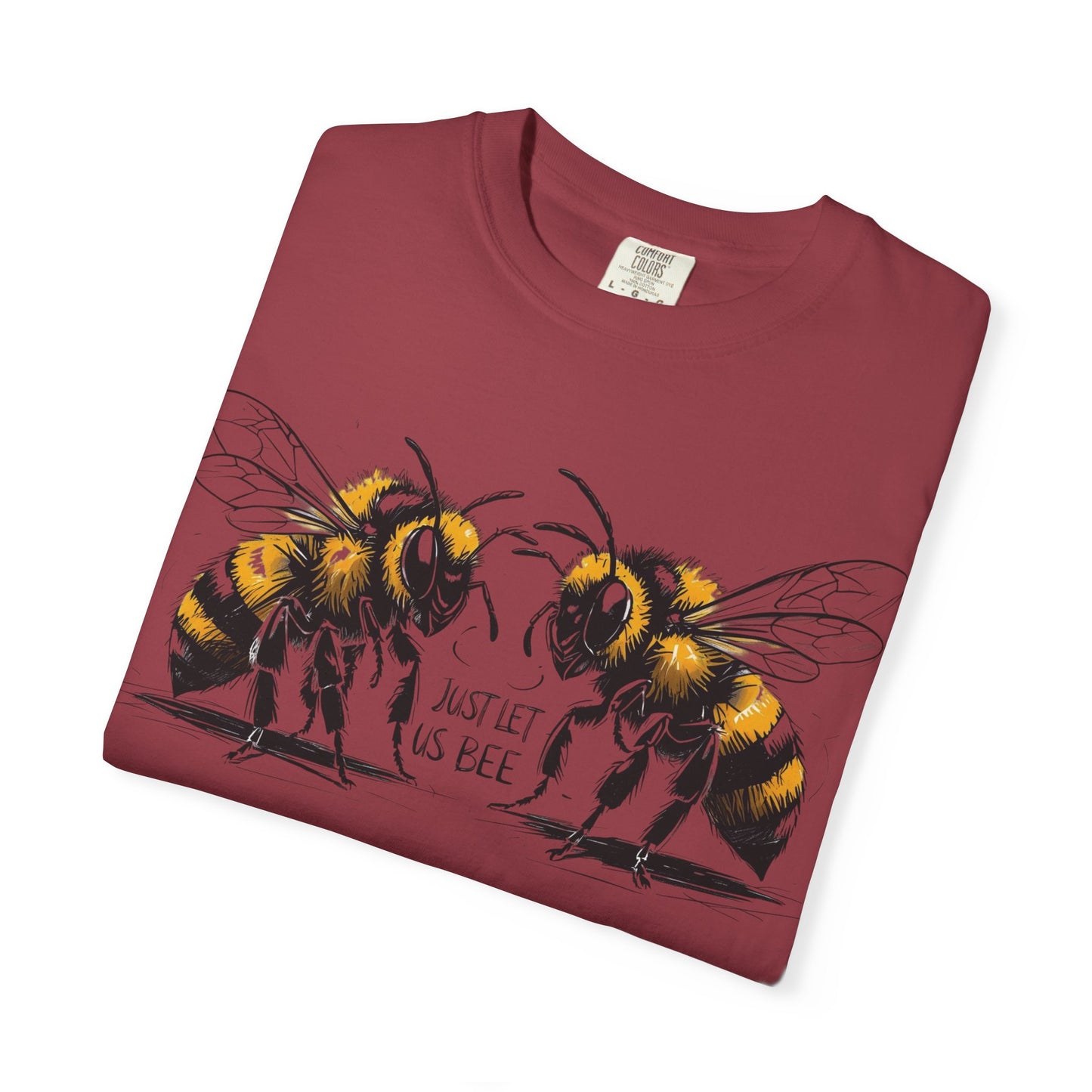Cute Bee Graphic T-Shirt, Unisex Bee Tee, Funny Insect Shirt, Nature Lover Gift, Eco-Friendly Apparel