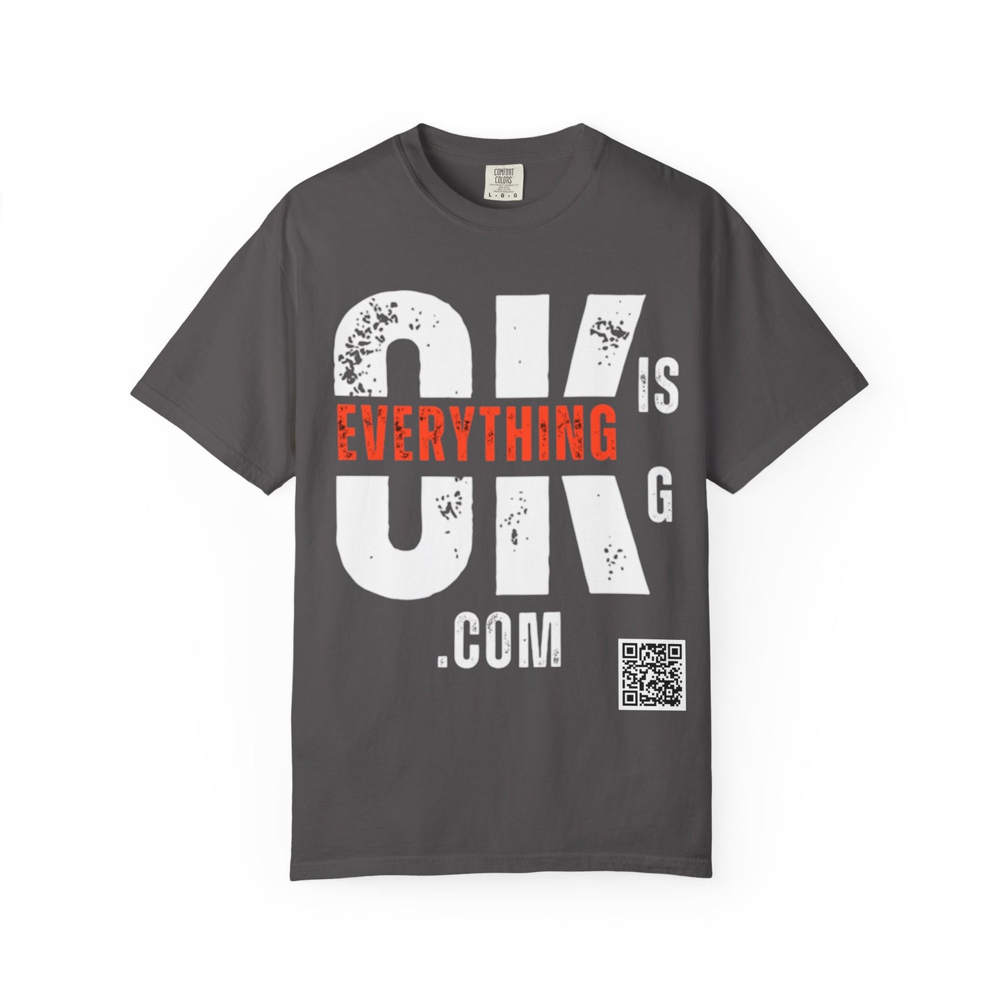 Everything Is G O.K Unisex Garment-Dyed T-Shirt, Comfy Casual Tee, Streetwear Style, Everyday Wear, Gift for Friends, Unique Graphic Shirt