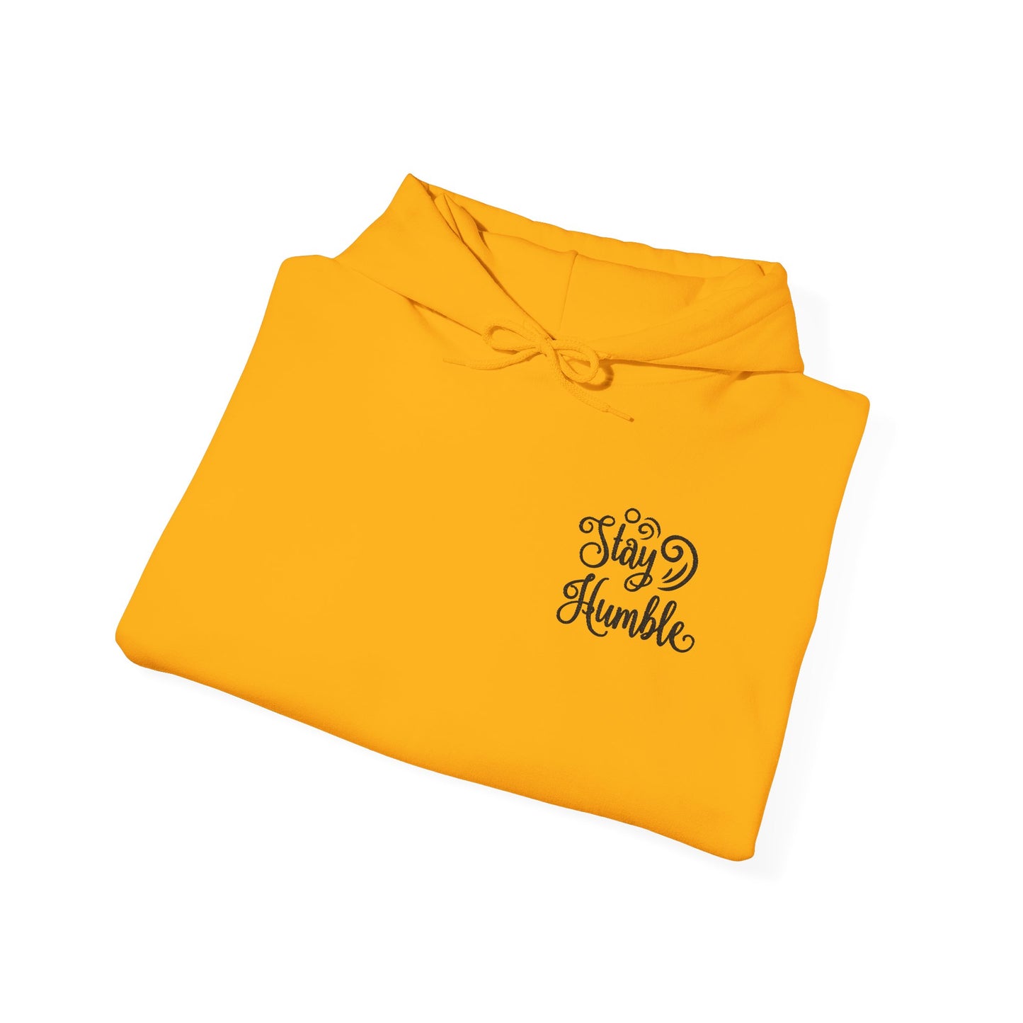Embroidery Stay Humble Unisex Hoodie - Cozy Heavy Blend Sweatshirt for Everyday Wear