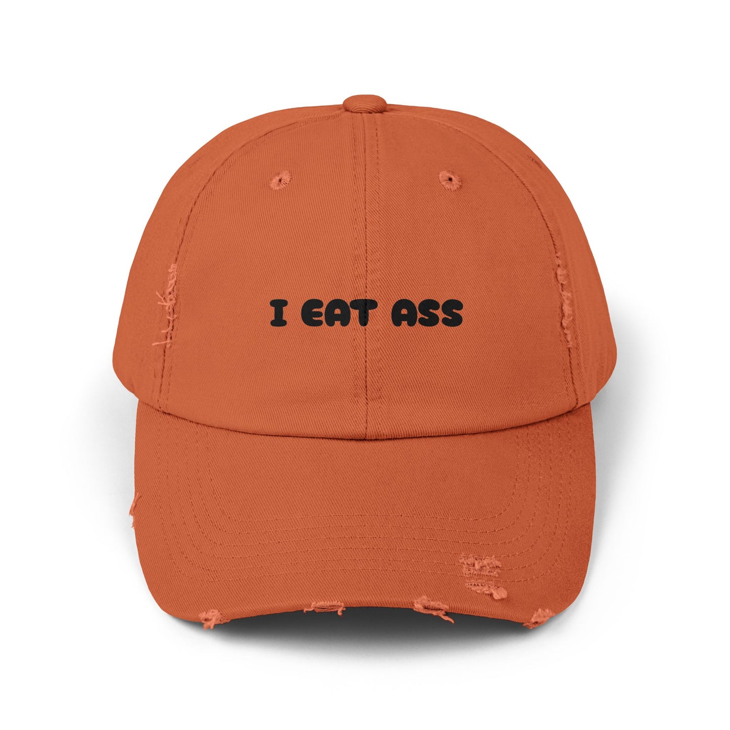 Playful Distressed Cap for Casual Vibes, Gift for Friends, Fun Fashion Accessory, Unisex Hat for Festivals, Quirky Apparel