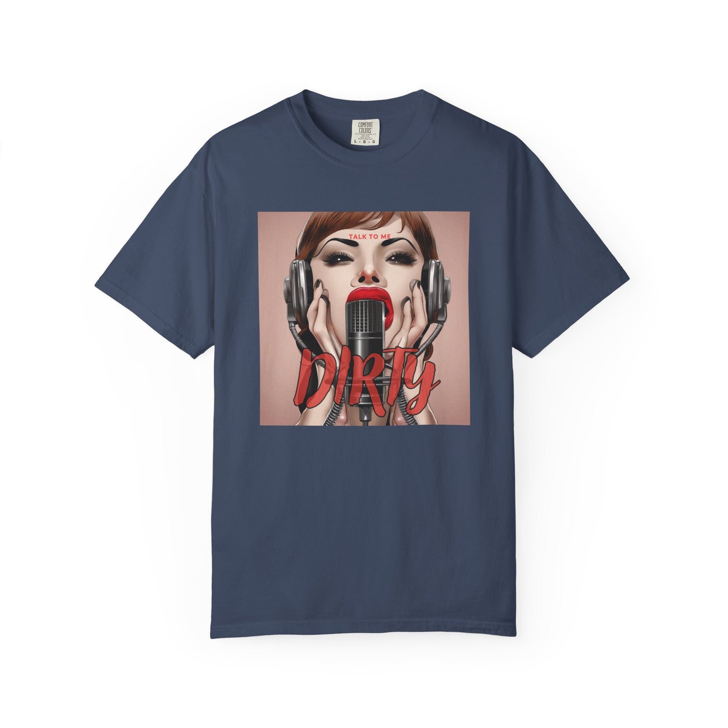 Unisex Graphic Tee - Vintage-inspired 'Dirty' Design, Trendy Fashion, Music Lover Gift, Everyday Wear, Casual Statement Shirt