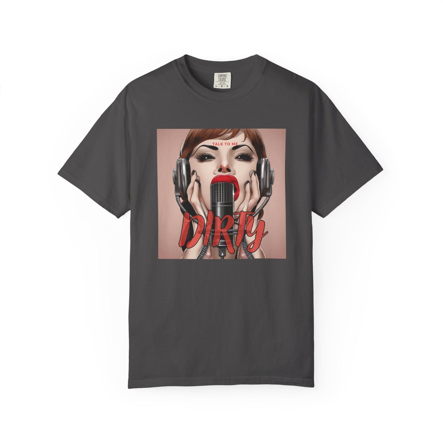 Unisex Graphic Tee - Vintage-inspired 'Dirty' Design, Trendy Fashion, Music Lover Gift, Everyday Wear, Casual Statement Shirt