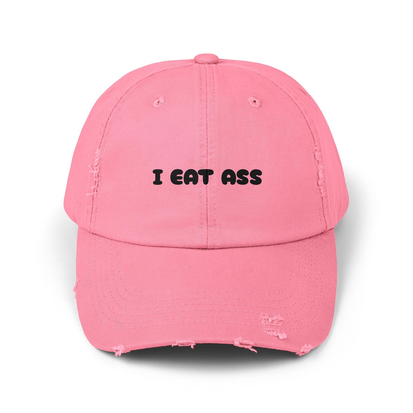 Playful Distressed Cap for Casual Vibes, Gift for Friends, Fun Fashion Accessory, Unisex Hat for Festivals, Quirky Apparel