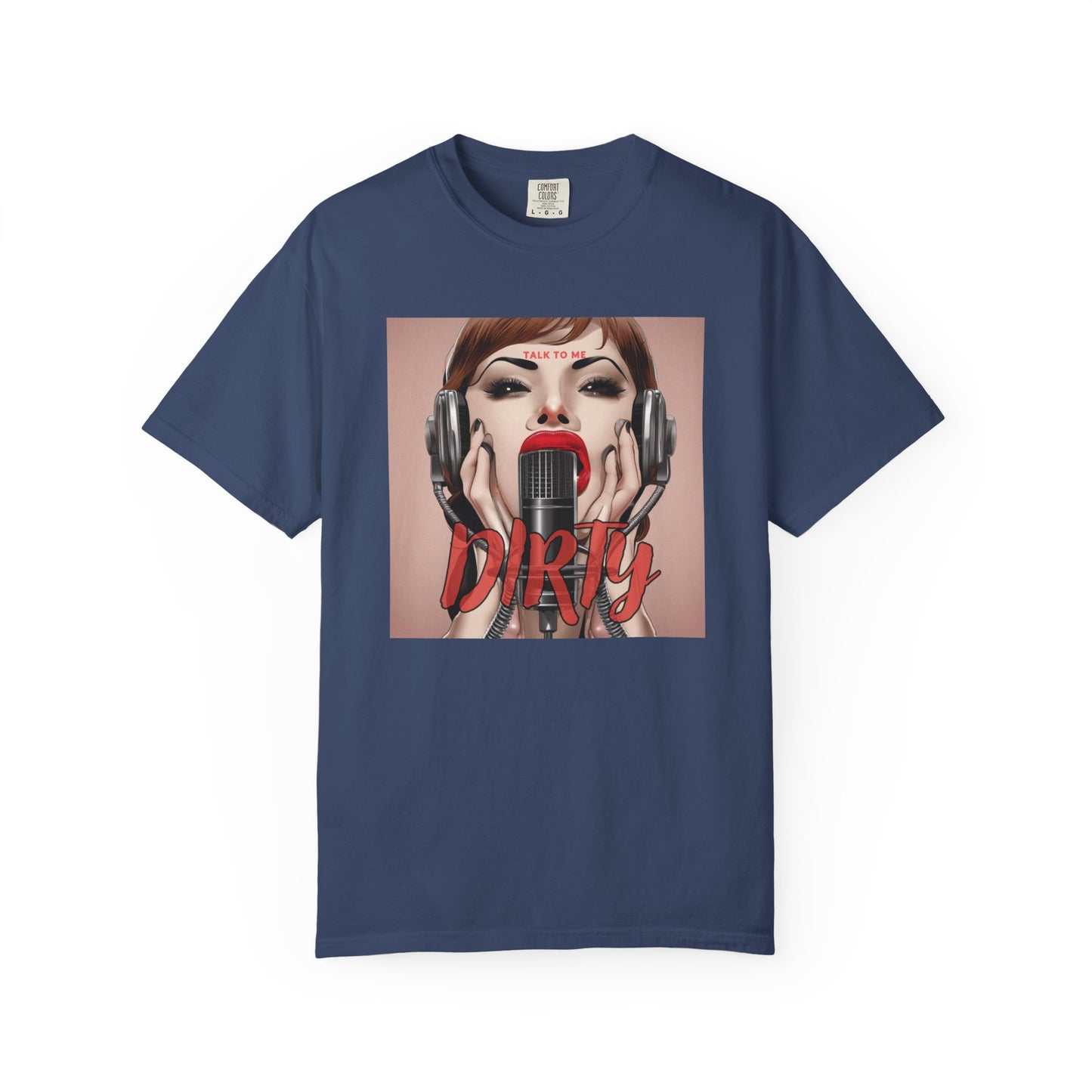 Unisex Graphic Tee - Vintage-inspired 'Dirty' Design, Trendy Fashion, Music Lover Gift, Everyday Wear, Casual Statement Shirt