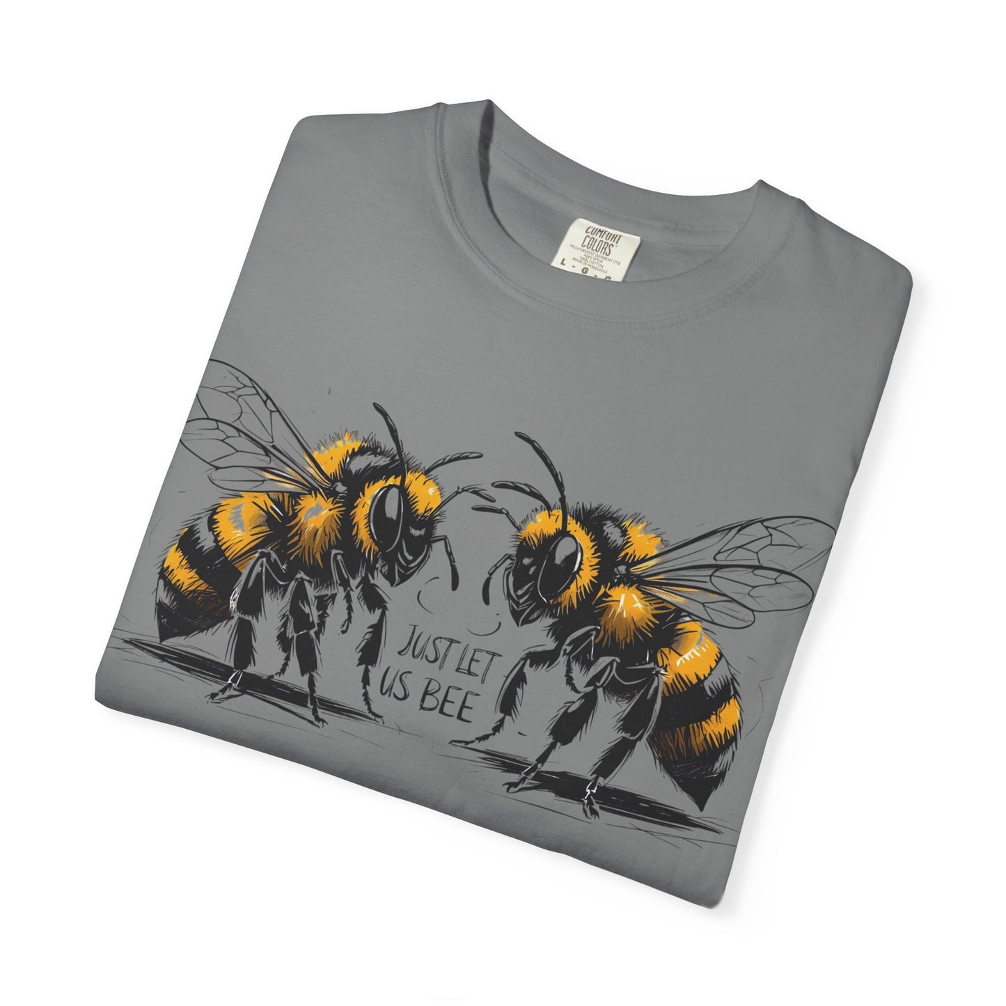 Cute Bee Graphic T-Shirt, Unisex Bee Tee, Funny Insect Shirt, Nature Lover Gift, Eco-Friendly Apparel