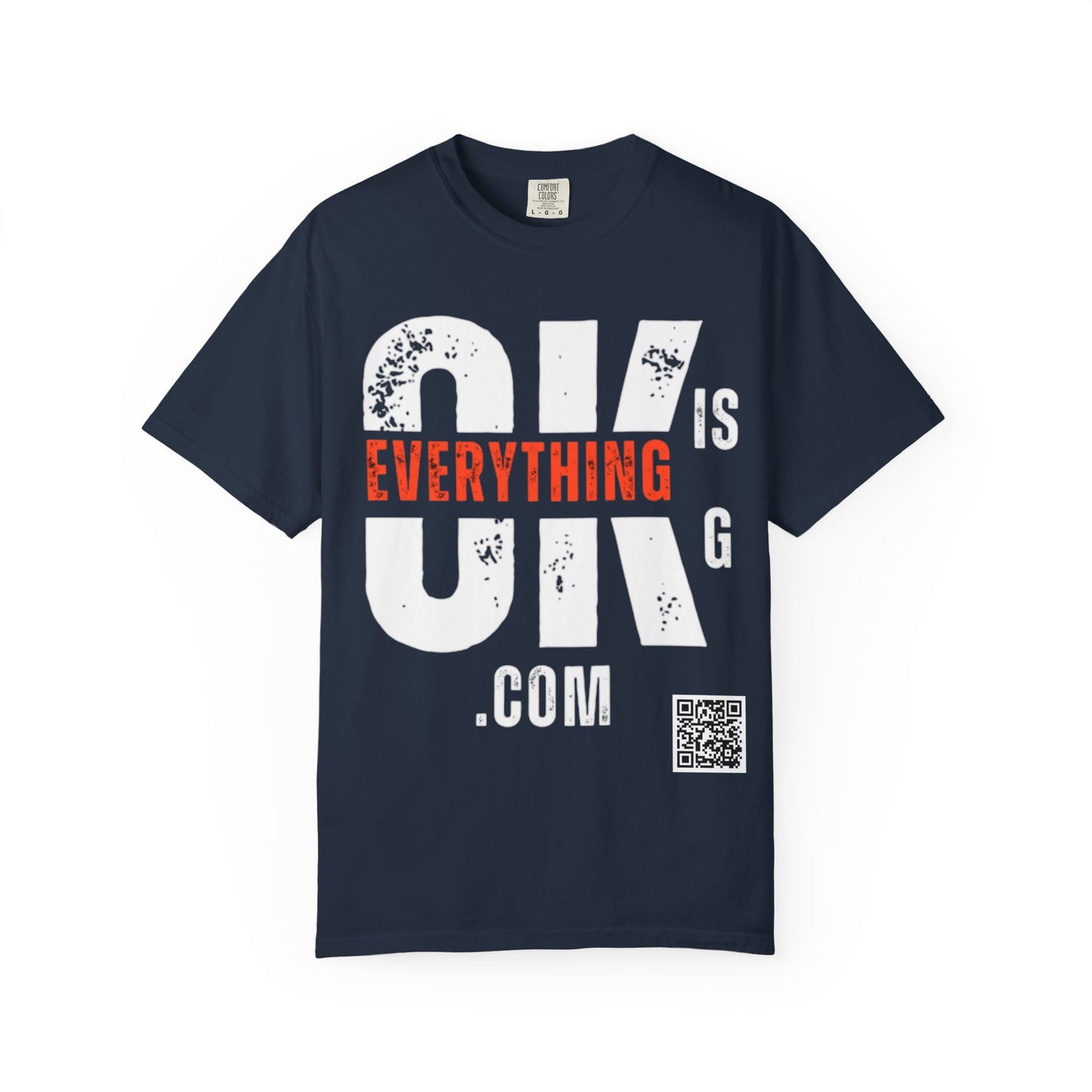 Everything Is G O.K Unisex Garment-Dyed T-Shirt, Comfy Casual Tee, Streetwear Style, Everyday Wear, Gift for Friends, Unique Graphic Shirt