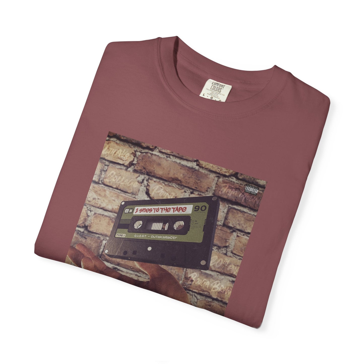 INSPIRED BY 2 SIDES TO THE TAPE ALBUM Retro Cassette Tape Unisex T-Shirt | Vintage Music Lover Tee