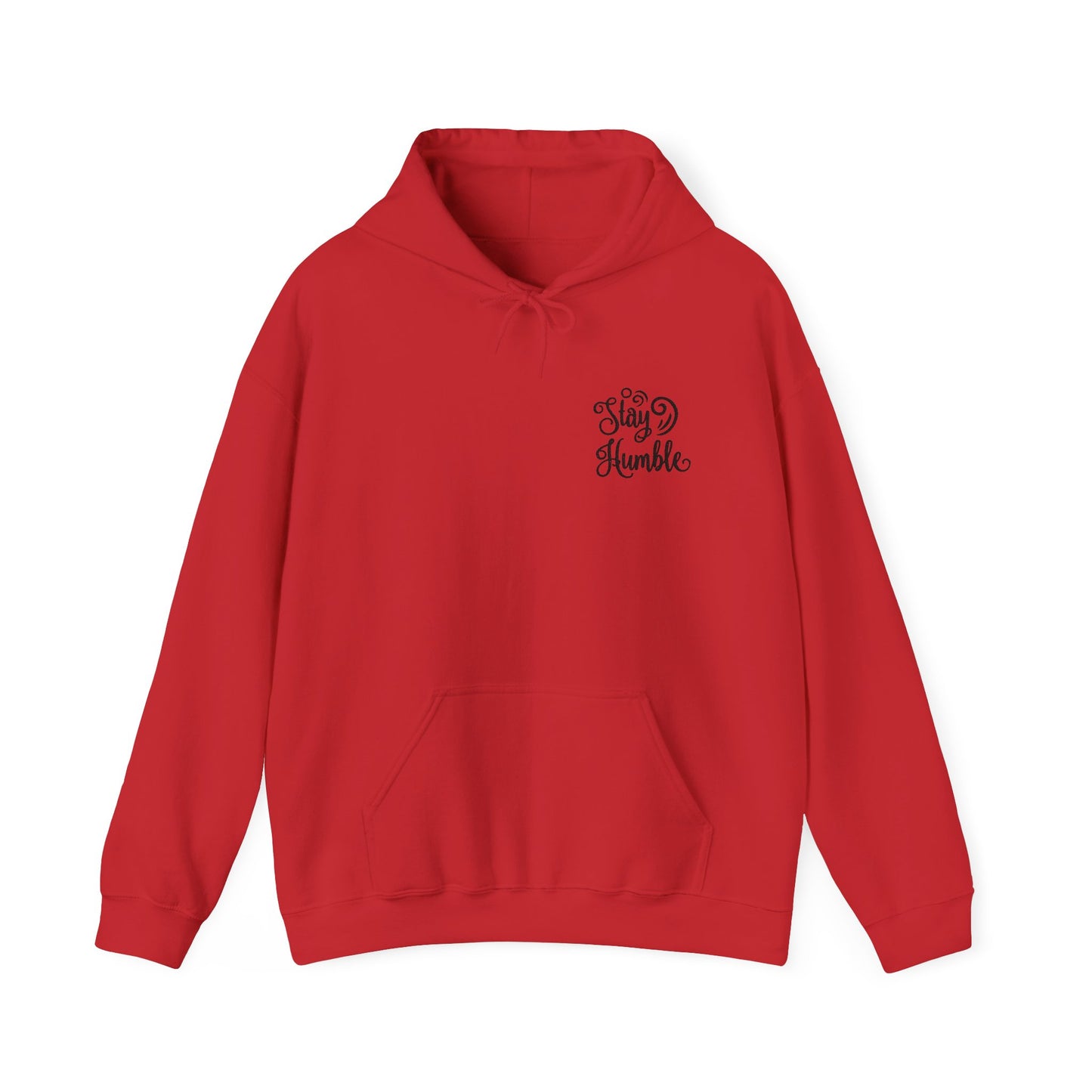 Embroidery Stay Humble Unisex Hoodie - Cozy Heavy Blend Sweatshirt for Everyday Wear