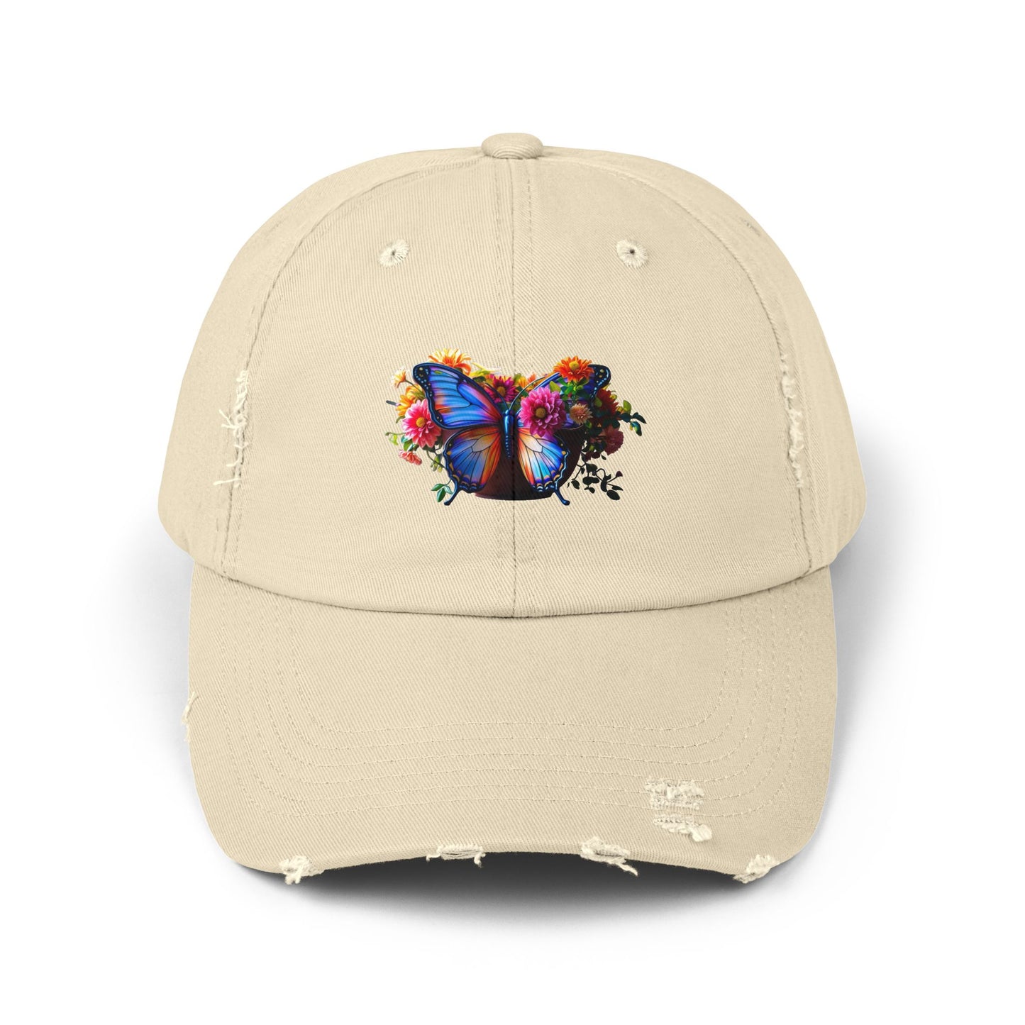 Unisex Distressed Cap
