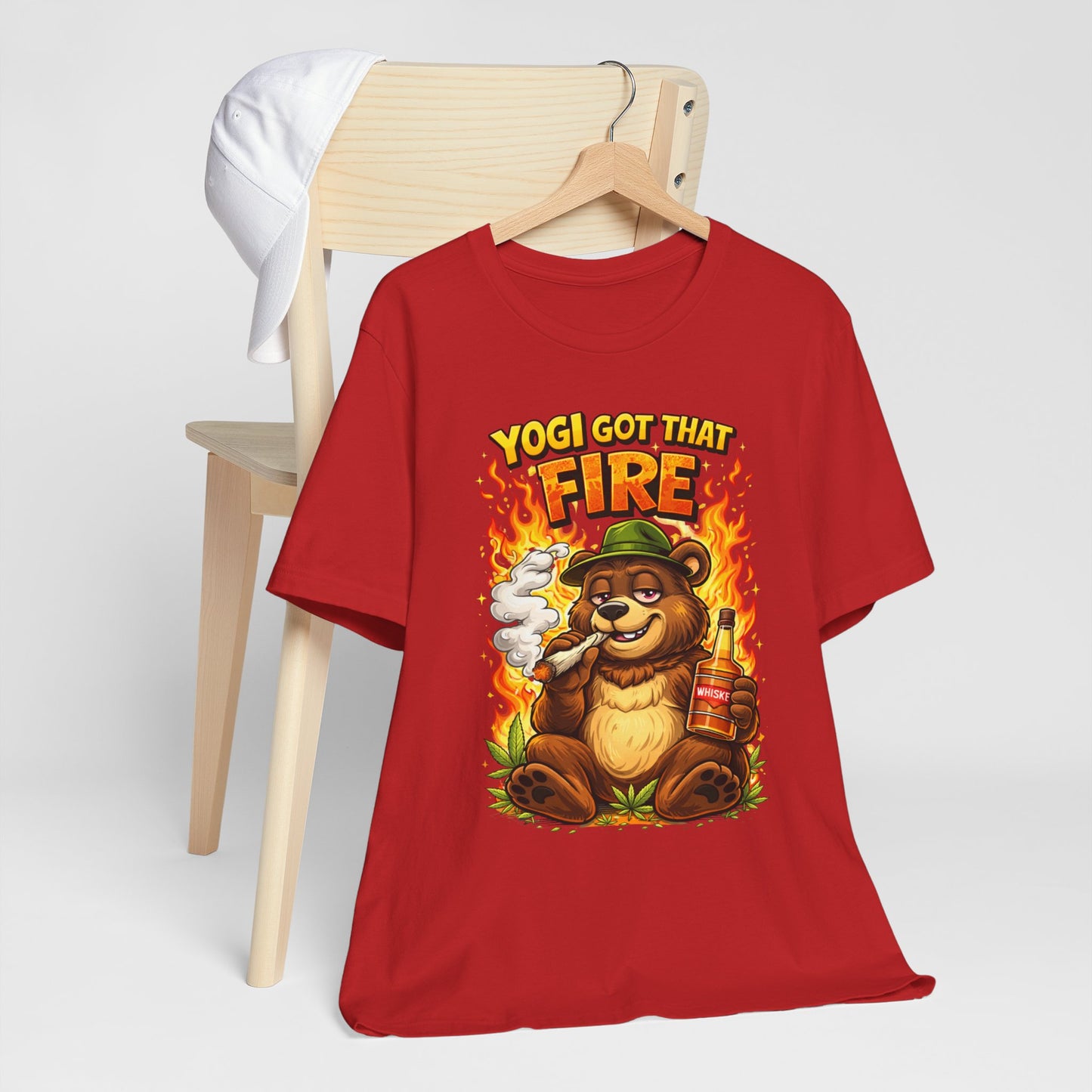 Yogi Got That Fire Bear T-Shirt — Funny Smoky Bear Graphic Tee