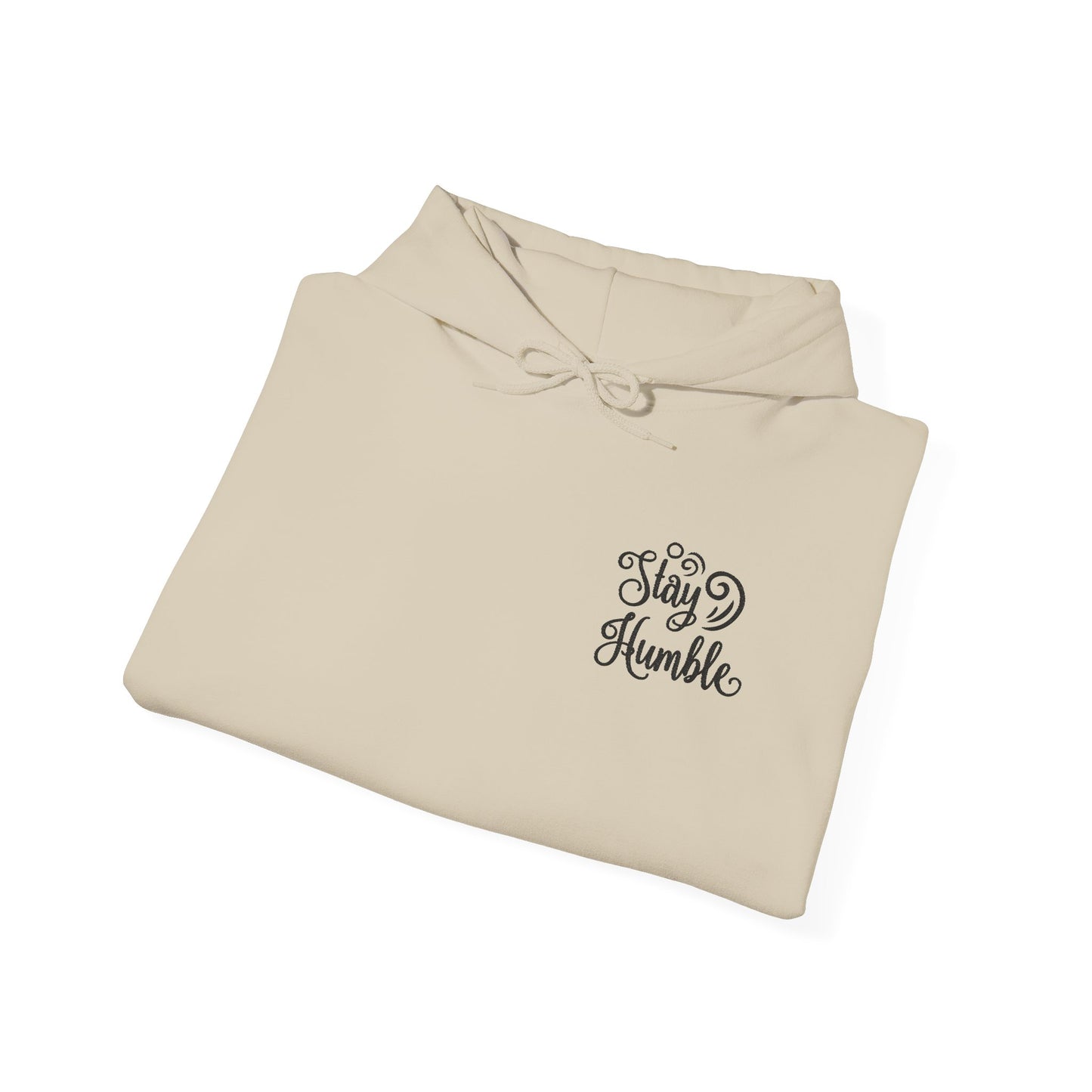 Embroidery Stay Humble Unisex Hoodie - Cozy Heavy Blend Sweatshirt for Everyday Wear
