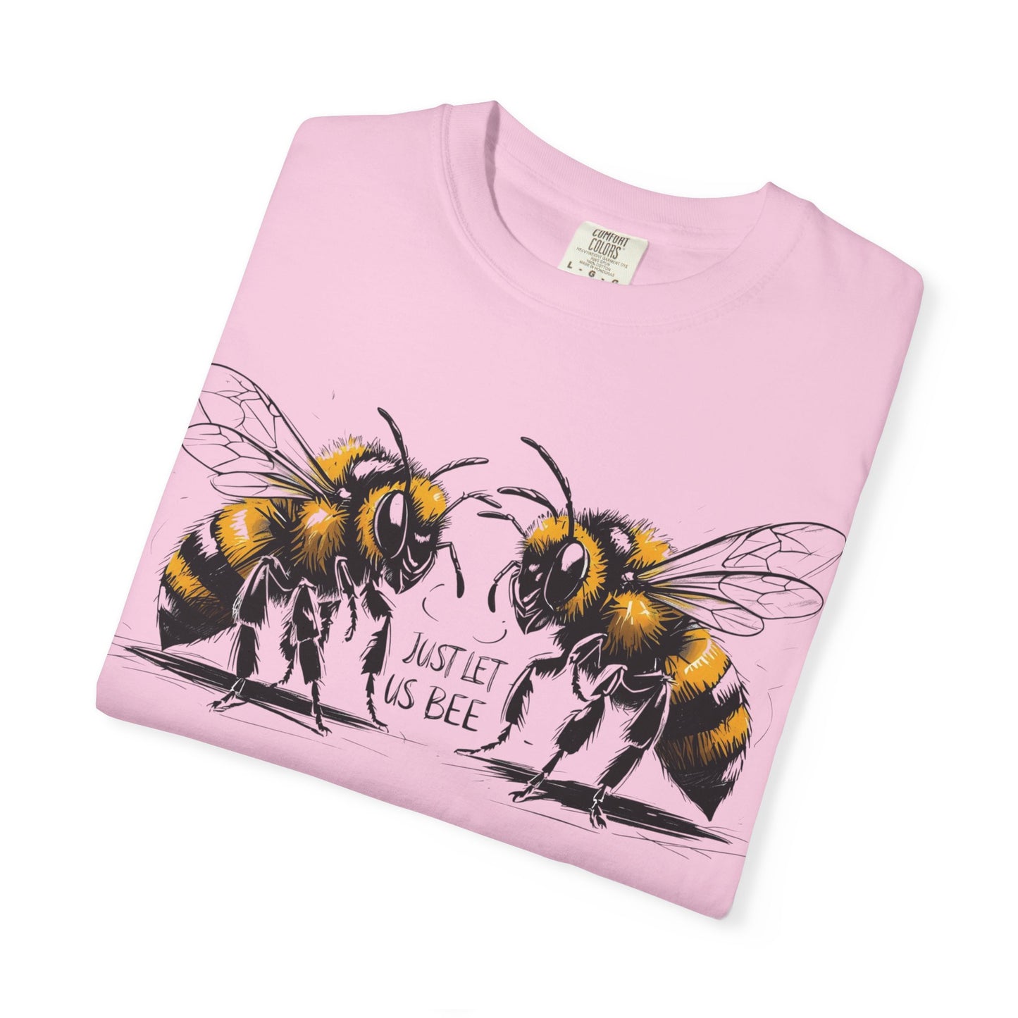 Cute Bee Graphic T-Shirt, Unisex Bee Tee, Funny Insect Shirt, Nature Lover Gift, Eco-Friendly Apparel