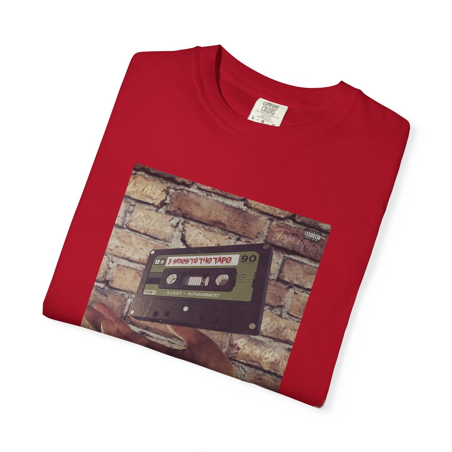 INSPIRED BY 2 SIDES TO THE TAPE ALBUM Retro Cassette Tape Unisex T-Shirt | Vintage Music Lover Tee