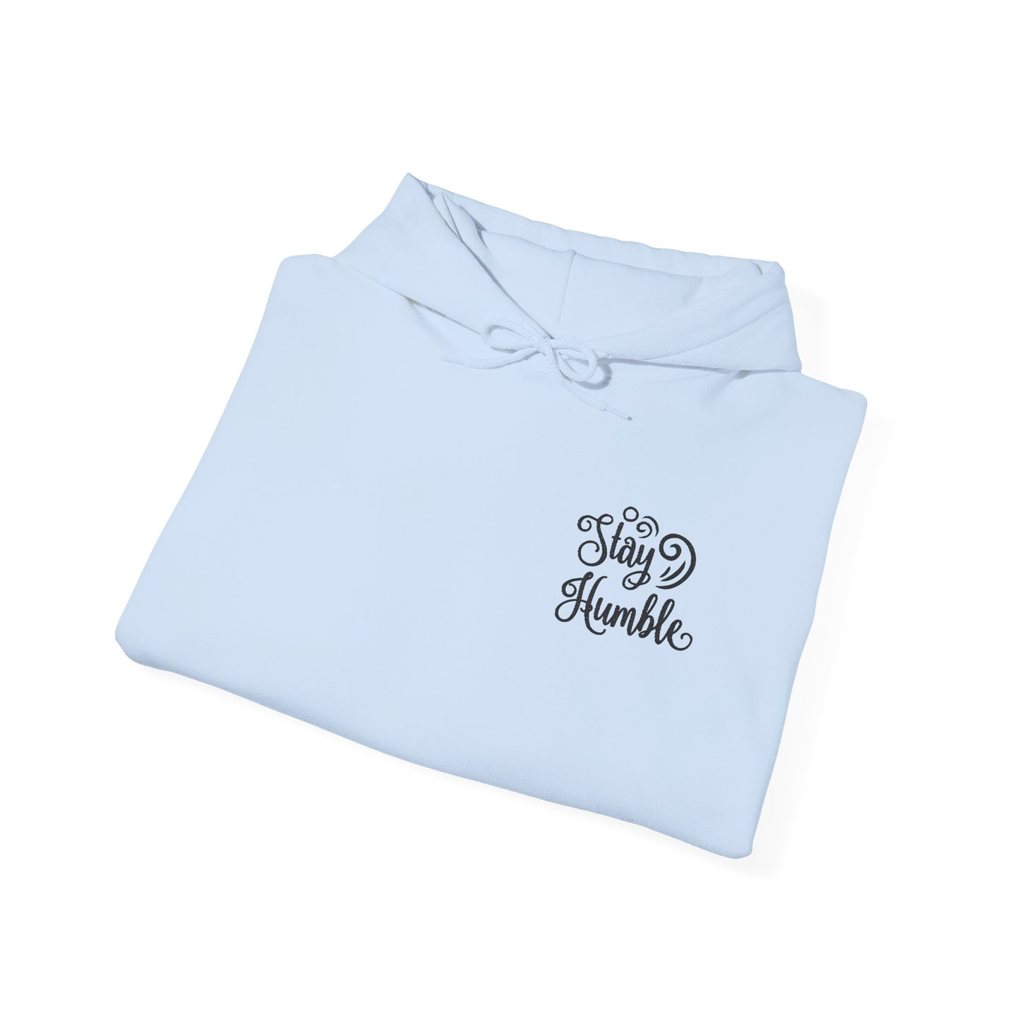 Embroidery Stay Humble Unisex Hoodie - Cozy Heavy Blend Sweatshirt for Everyday Wear