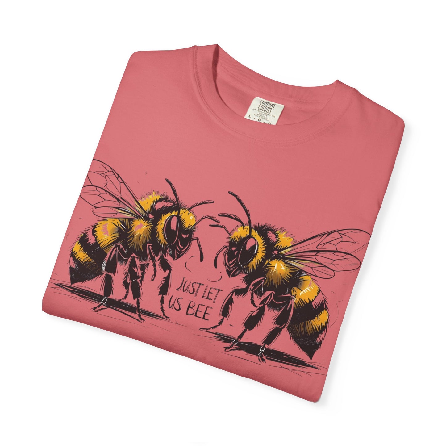 Cute Bee Graphic T-Shirt, Unisex Bee Tee, Funny Insect Shirt, Nature Lover Gift, Eco-Friendly Apparel