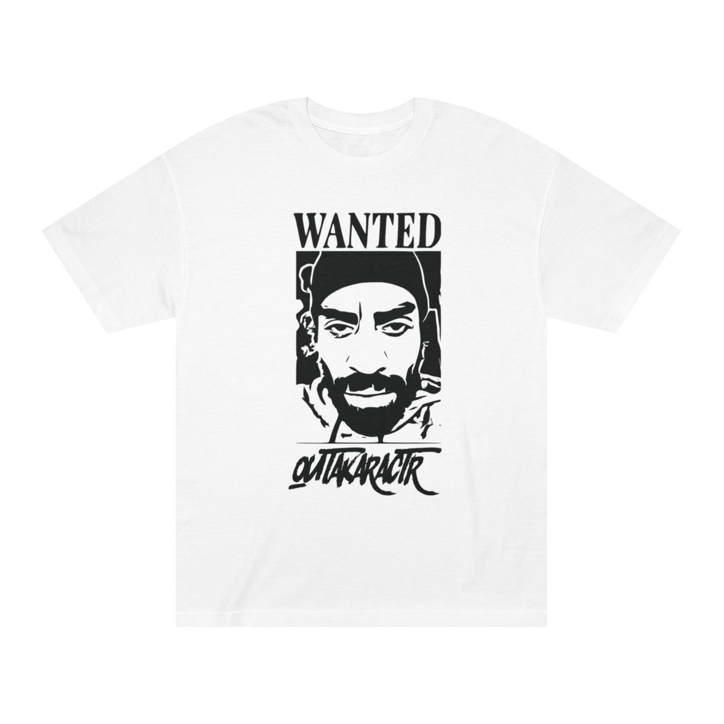 Wanted Graphic Tee - Unisex Classic T-Shirt, Vintage Style Shirt, Music Lover Gift, Streetwear Fashion, Casual Tee