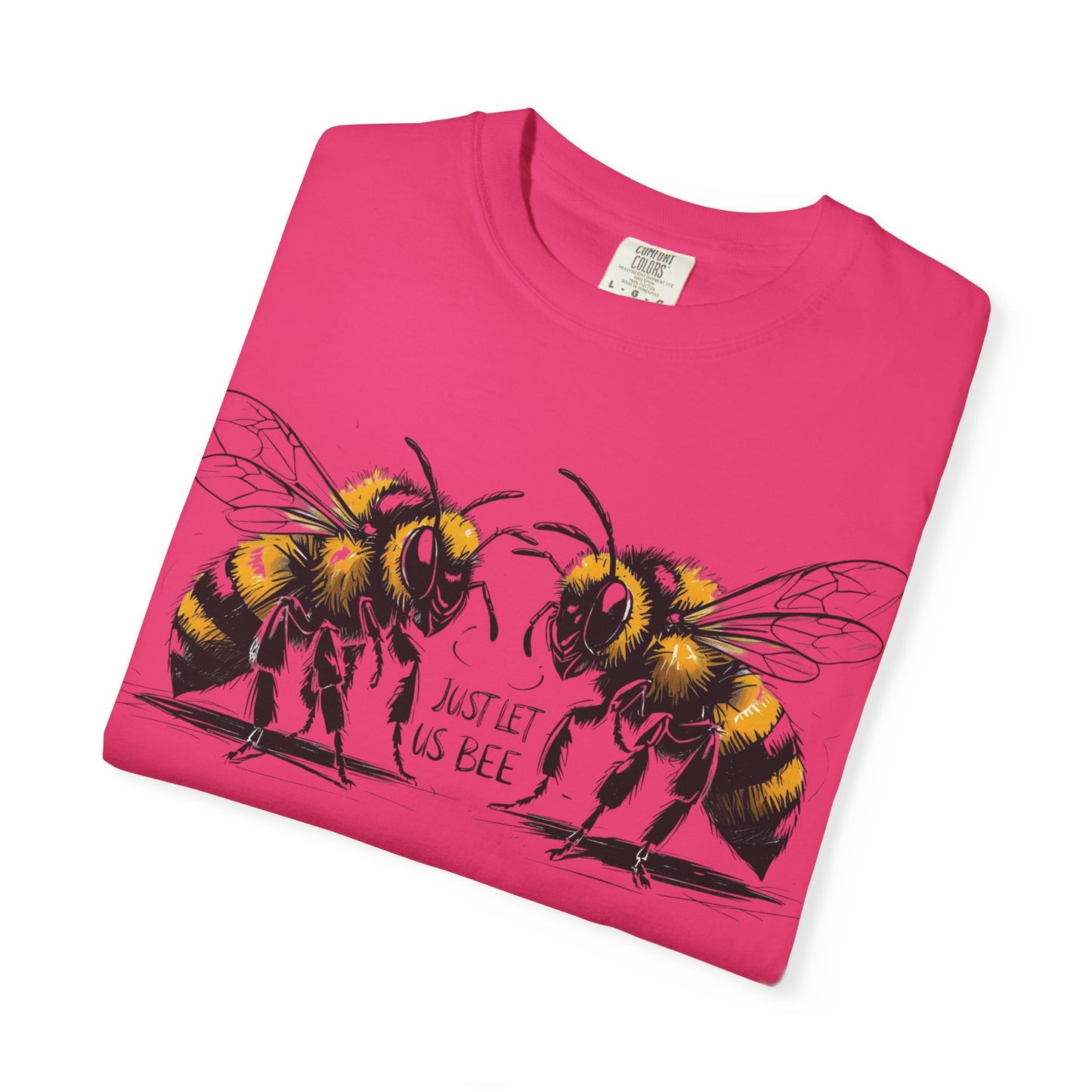 Cute Bee Graphic T-Shirt, Unisex Bee Tee, Funny Insect Shirt, Nature Lover Gift, Eco-Friendly Apparel