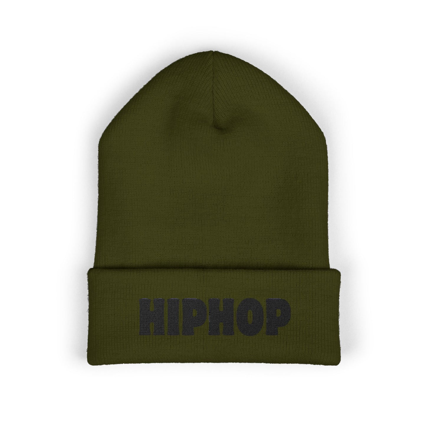 Hip-Hop Classic Cuffed Beanie, Winter Hat, Embroidered Beanie, Streetwear Accessory, Cool Gift for Music Lovers
