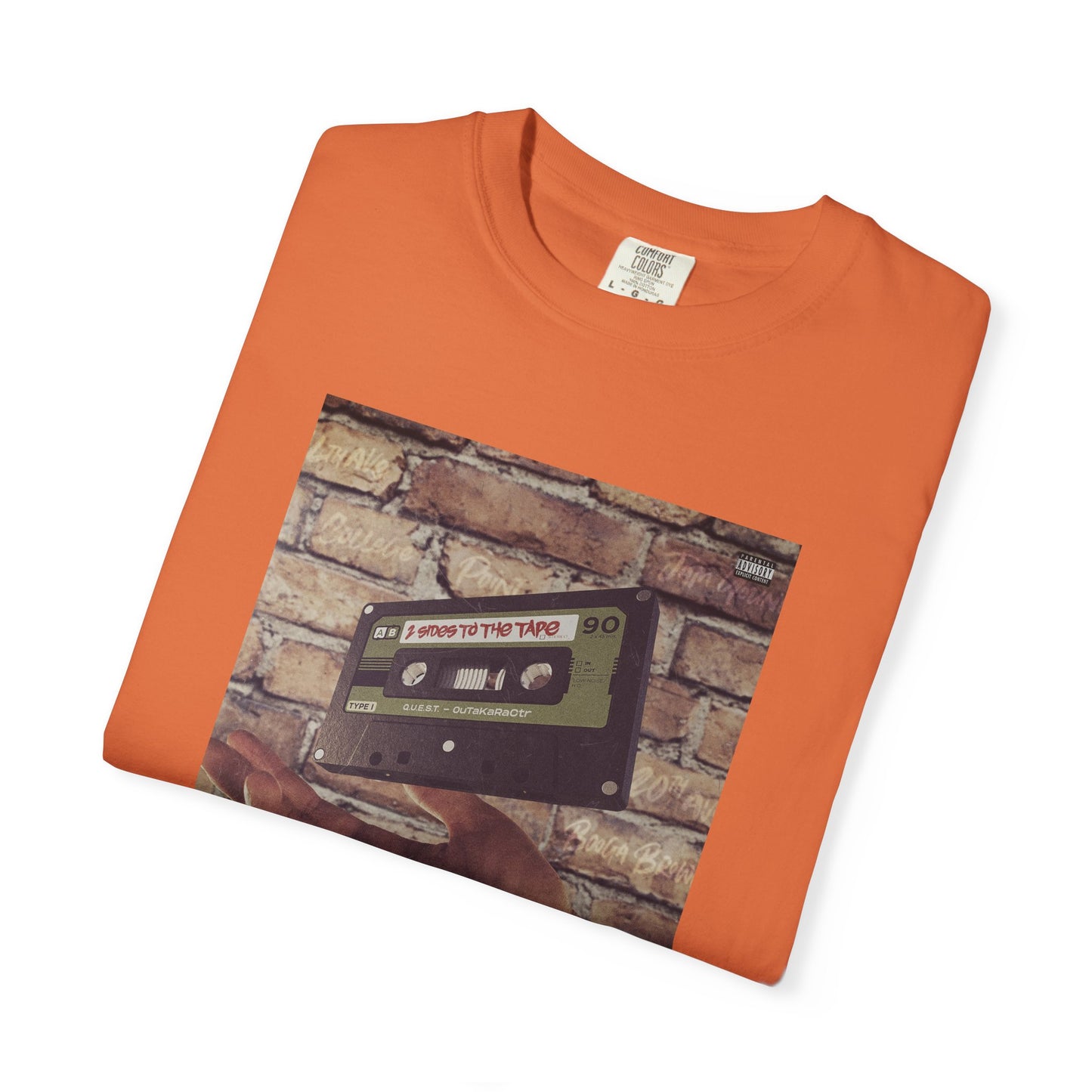 INSPIRED BY 2 SIDES TO THE TAPE ALBUM Retro Cassette Tape Unisex T-Shirt | Vintage Music Lover Tee