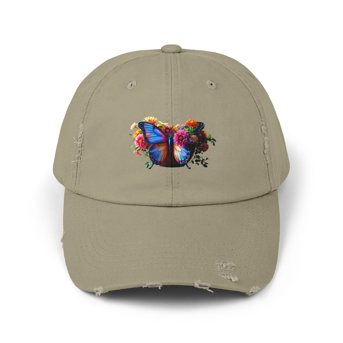 Unisex Distressed Cap