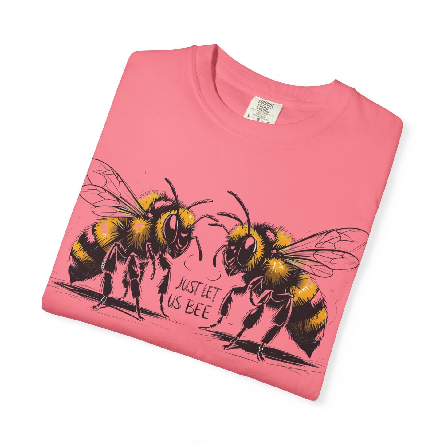 Cute Bee Graphic T-Shirt, Unisex Bee Tee, Funny Insect Shirt, Nature Lover Gift, Eco-Friendly Apparel