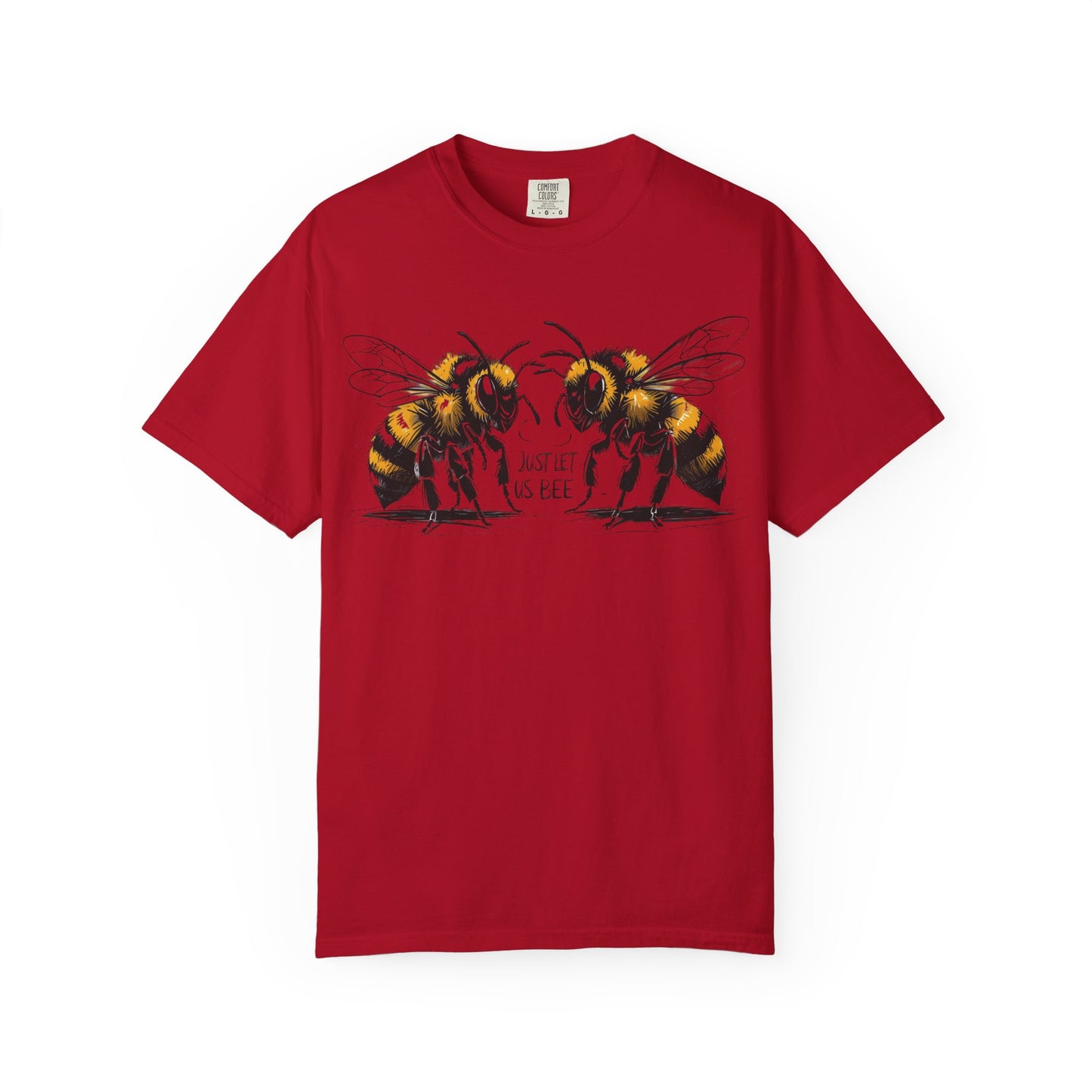 Cute Bee Graphic T-Shirt, Unisex Bee Tee, Funny Insect Shirt, Nature Lover Gift, Eco-Friendly Apparel