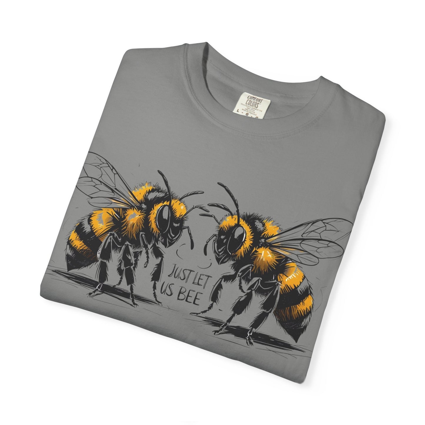 Cute Bee Graphic T-Shirt, Unisex Bee Tee, Funny Insect Shirt, Nature Lover Gift, Eco-Friendly Apparel