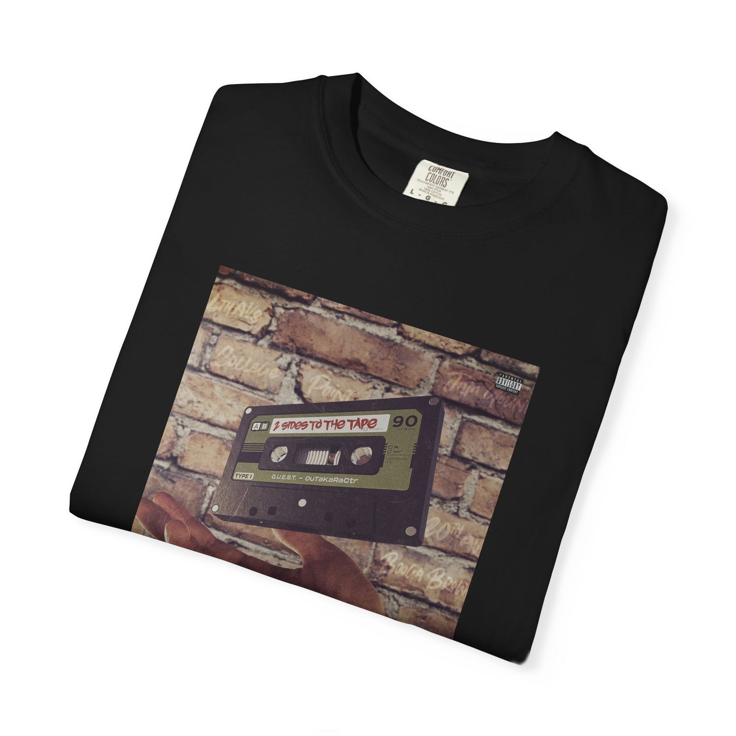 INSPIRED BY 2 SIDES TO THE TAPE ALBUM Retro Cassette Tape Unisex T-Shirt | Vintage Music Lover Tee