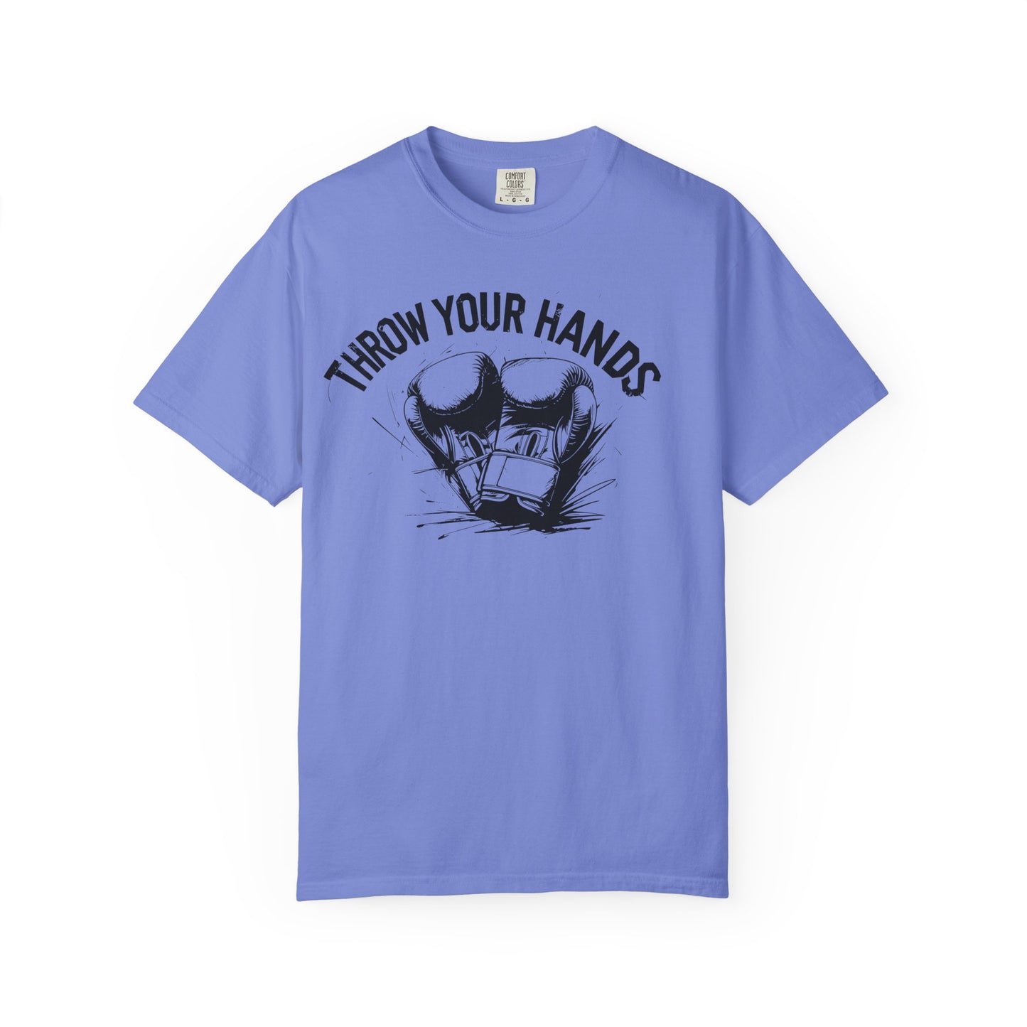 Boxing Motivational T-Shirt, Throw Your Hands Tee, Fitness Apparel, Workout Shirt, Unisex Gym Wear, Sports Gift