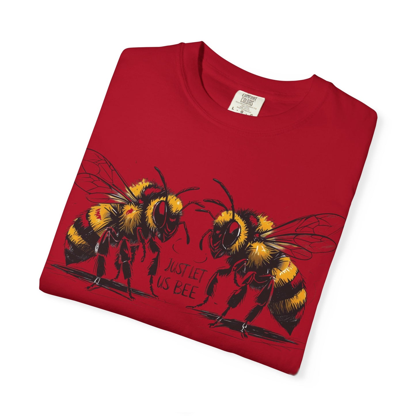 Cute Bee Graphic T-Shirt, Unisex Bee Tee, Funny Insect Shirt, Nature Lover Gift, Eco-Friendly Apparel