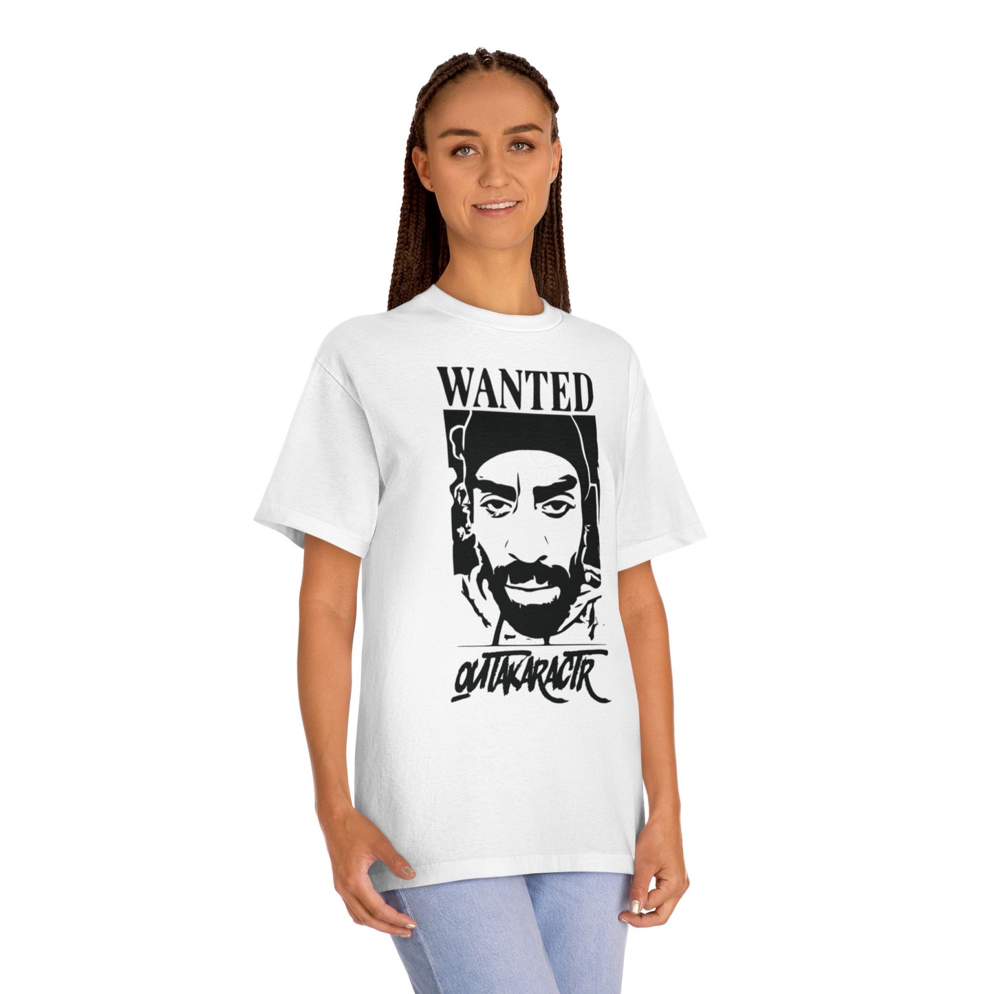 Wanted Graphic Tee - Unisex Classic T-Shirt, Vintage Style Shirt, Music Lover Gift, Streetwear Fashion, Casual Tee