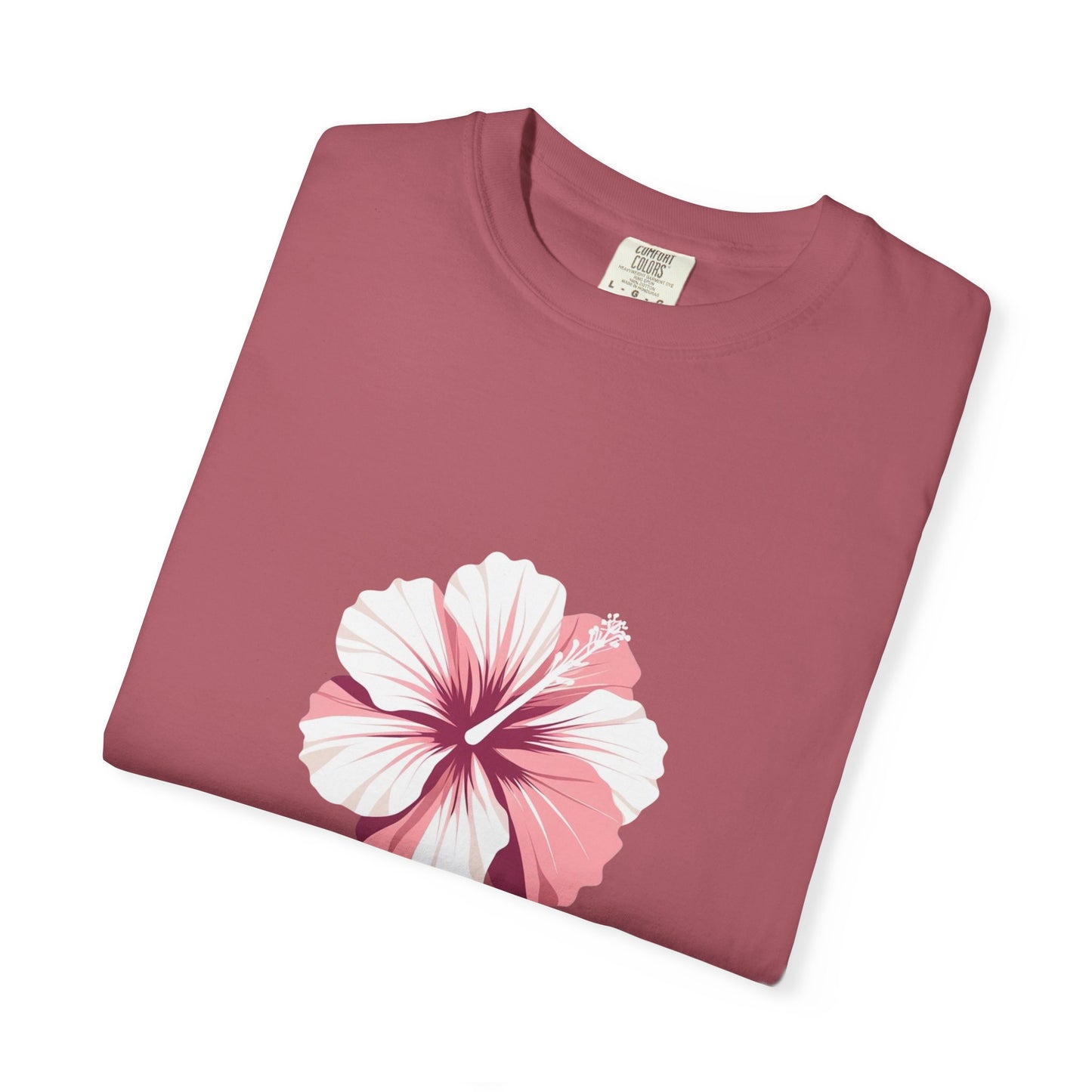 Floral Summer Vibes T-Shirt - Casual Tee, Relaxed Fit, Gift for Mom, Vacation Outfit, Beachwear