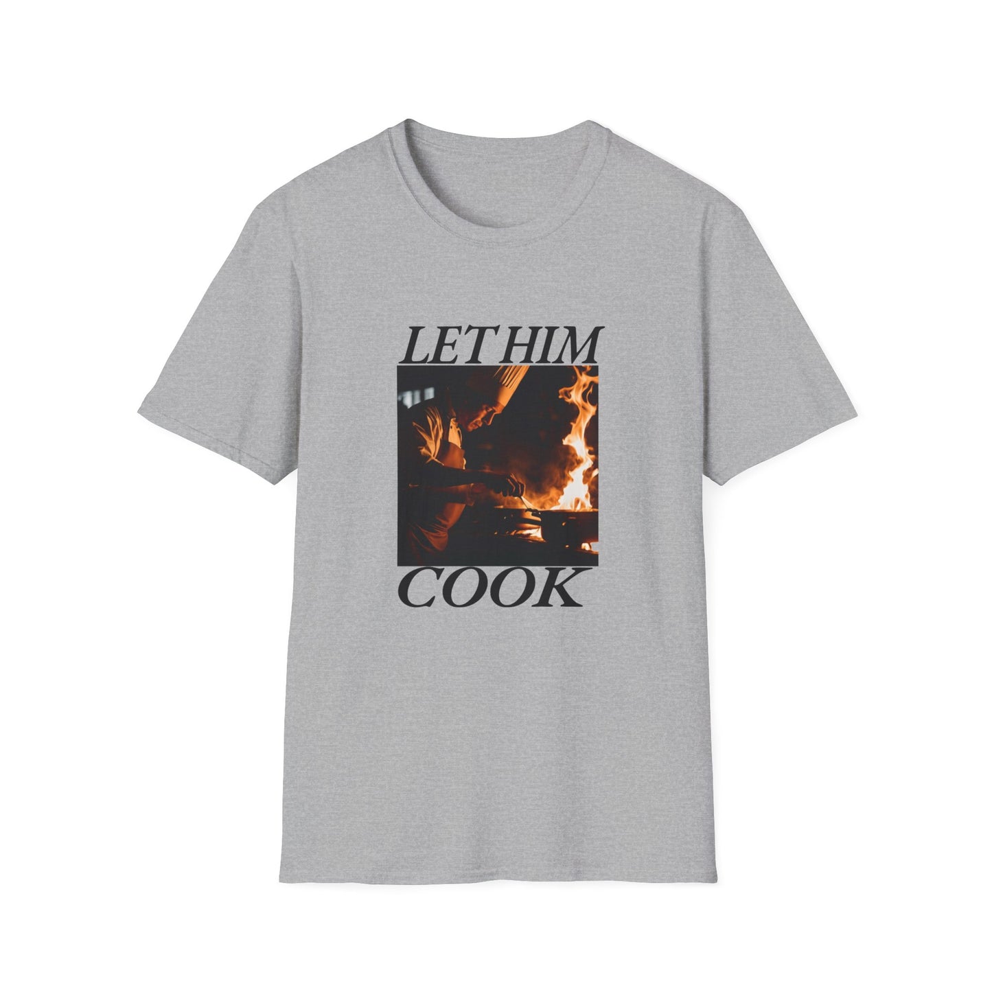 Cook Lover's Unisex T-Shirt - 'Let Him Cook' Graphic Tee