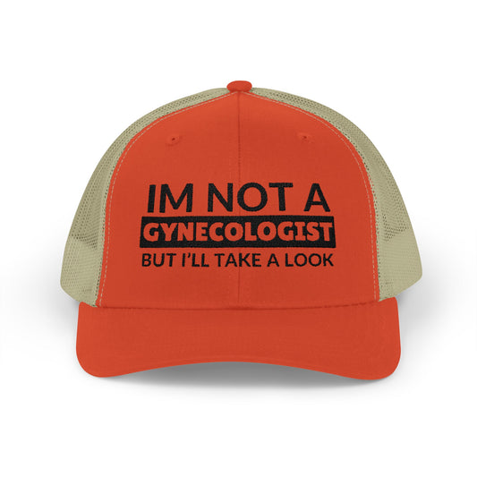 Humorous Snapback Trucker Cap - Fun Gift for Medical Professionals, Gynecologist Hat, Unique Cap, Doctor's Humor Gift, Nursing Cap, [...]