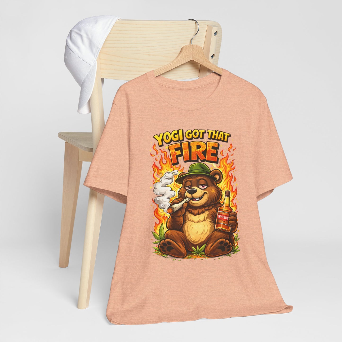 Yogi Got That Fire Bear T-Shirt — Funny Smoky Bear Graphic Tee