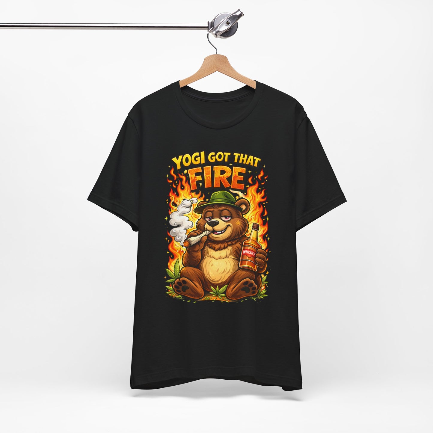 Yogi Got That Fire Bear T-Shirt — Funny Smoky Bear Graphic Tee